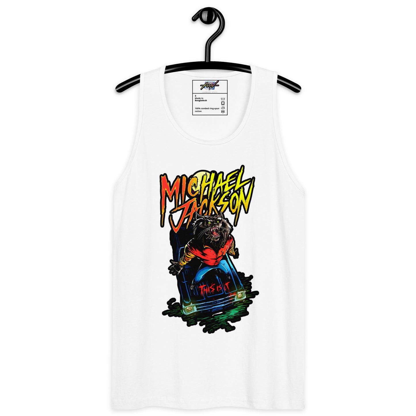 Playera Harmony Style (Tank Top): Thriller (wolf) - Michael Jackson