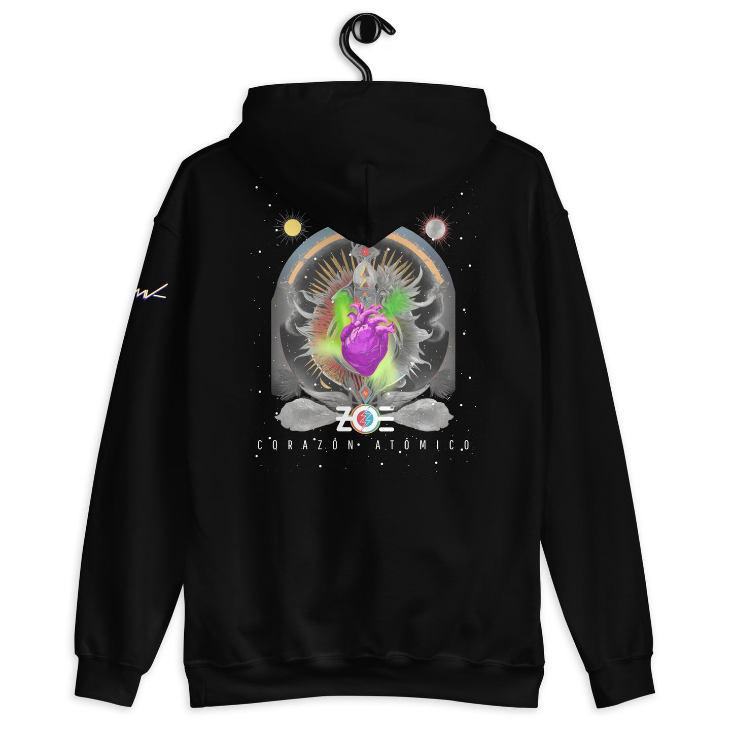 Hoodie Harmony Style: Corazón Atómico - Zoé