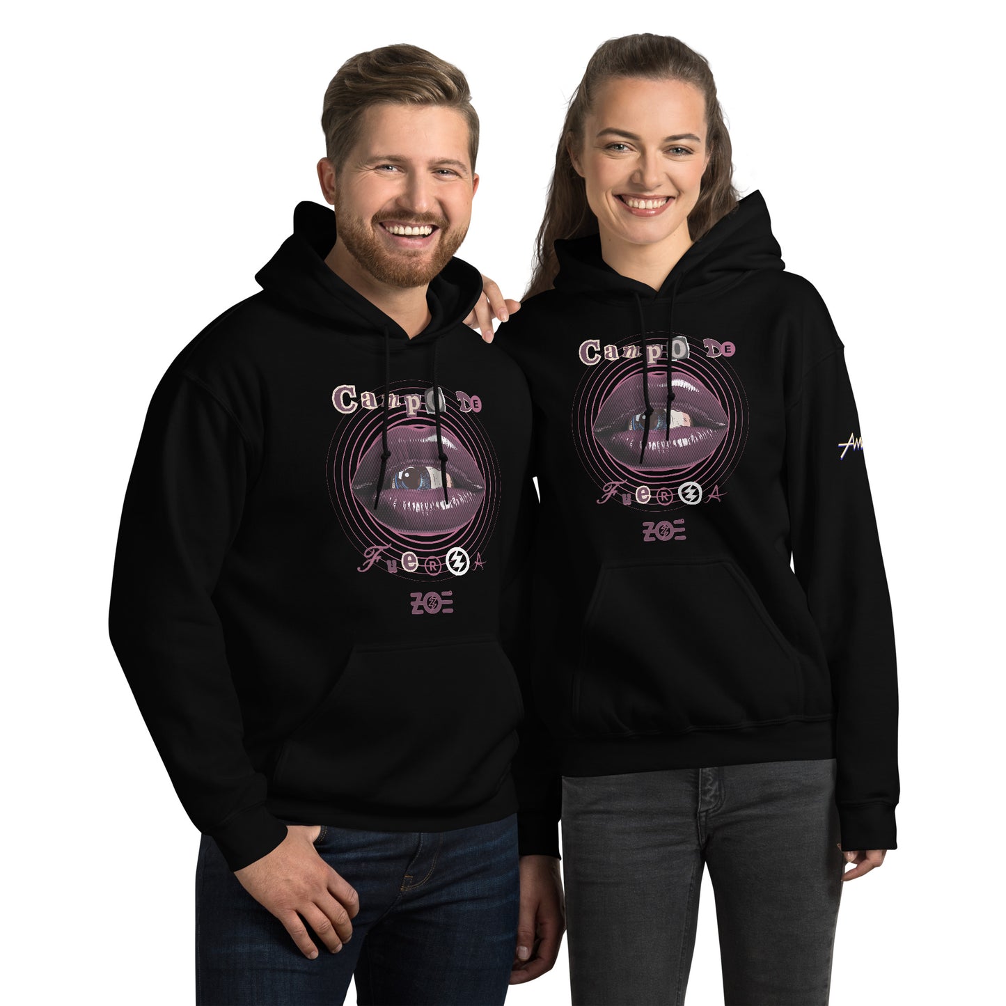 Hoodie Core Vibes: Campo de fuerza - Zoé