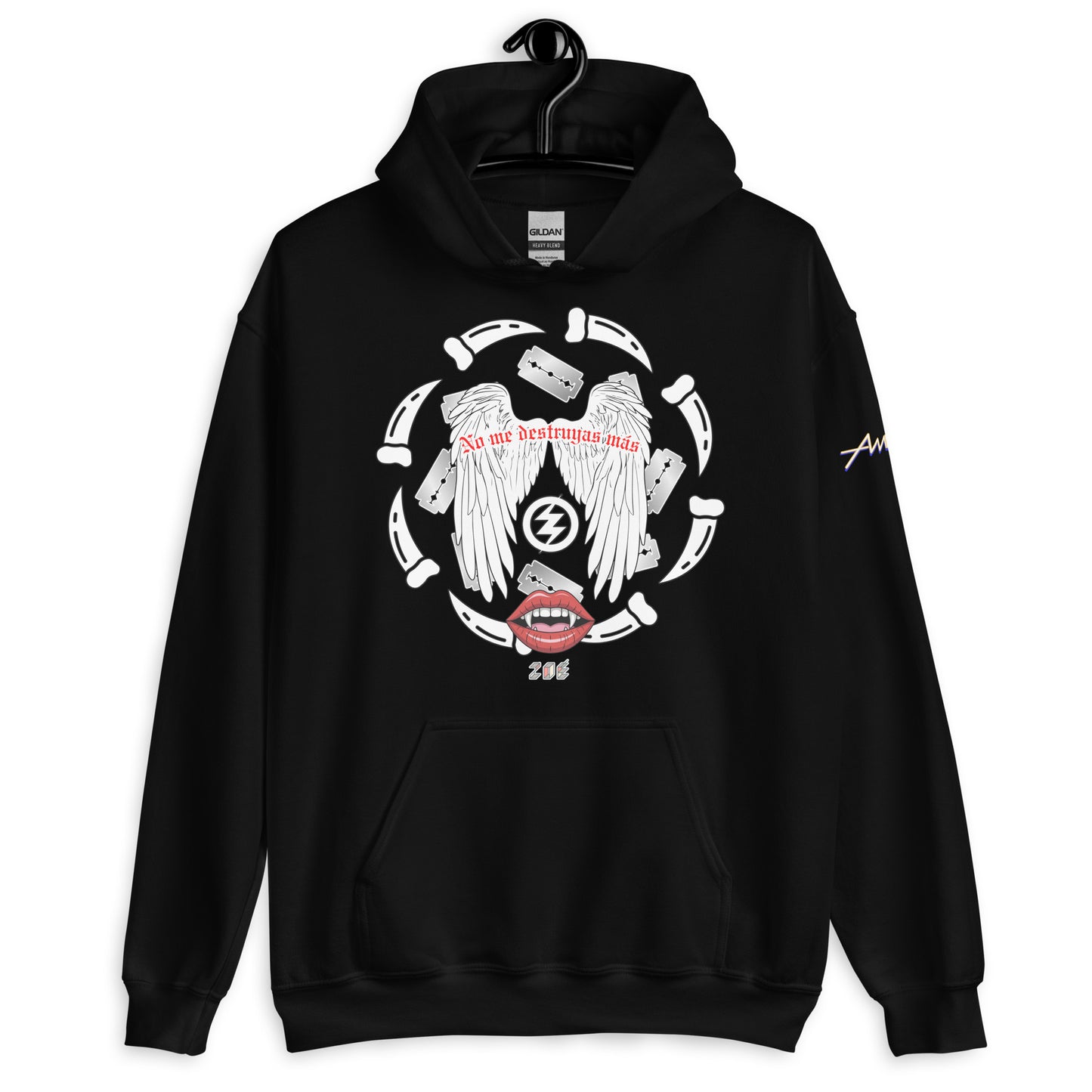 Hoodie Core Vibes: No me destruyas - Zoé