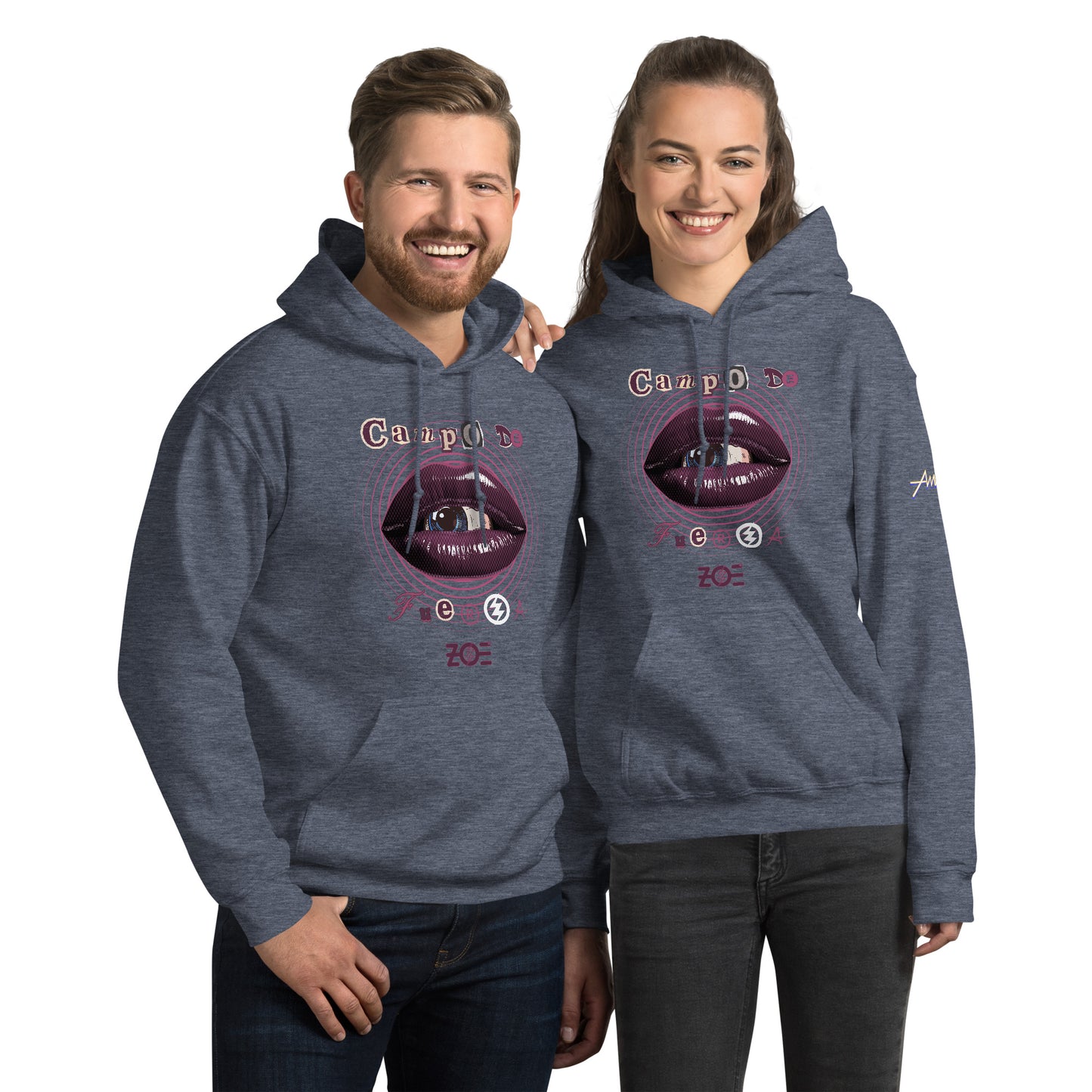 Hoodie Core Vibes: Campo de fuerza - Zoé