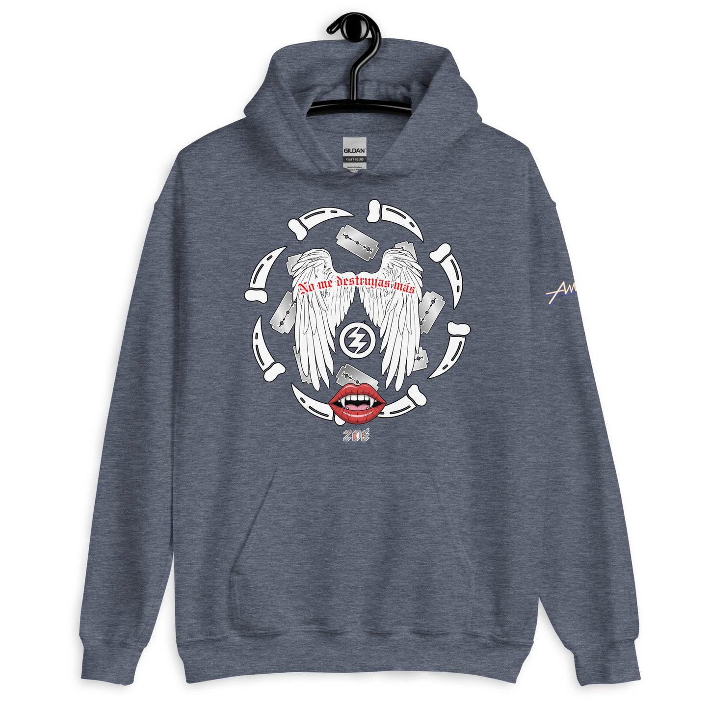 Hoodie Core Vibes: No me destruyas - Zoé