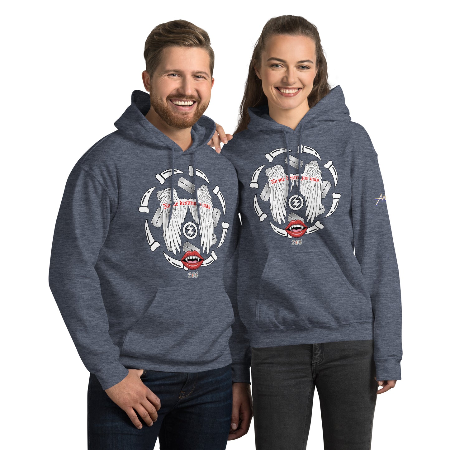 Hoodie Core Vibes: No me destruyas - Zoé