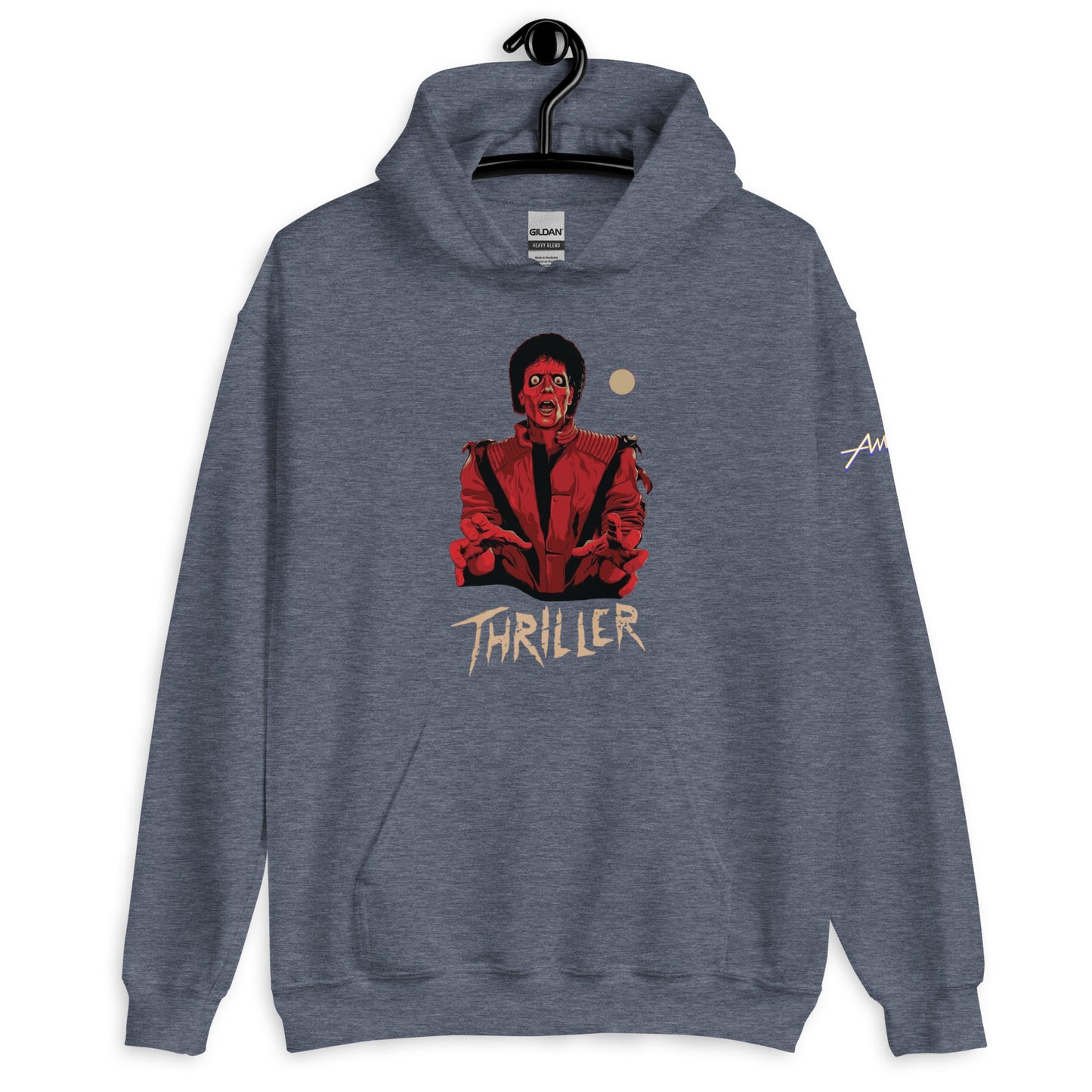 Hoodie Core Vibes: Thriller (red zombie) - Michael Jackson