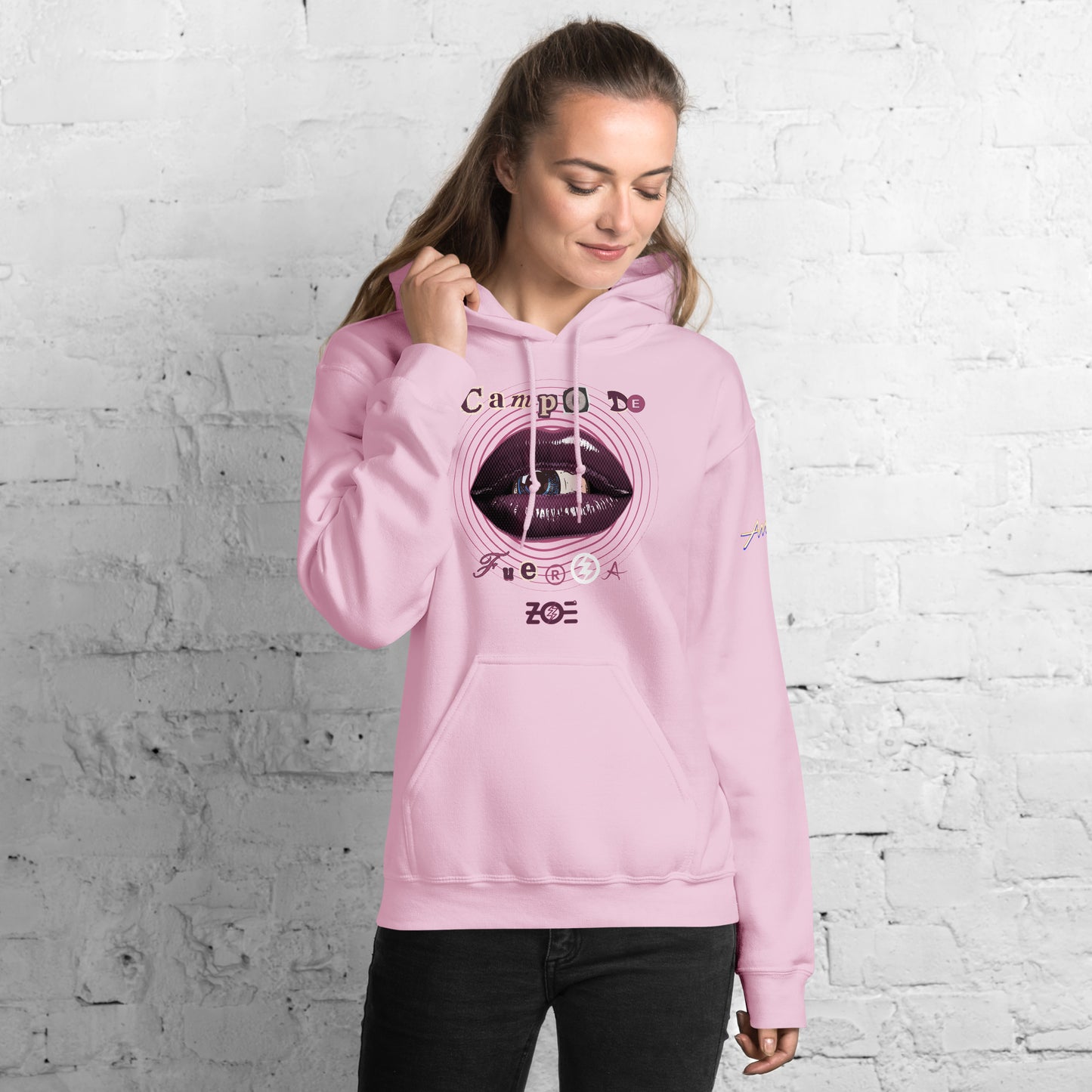 Hoodie Core Vibes: Campo de fuerza - Zoé