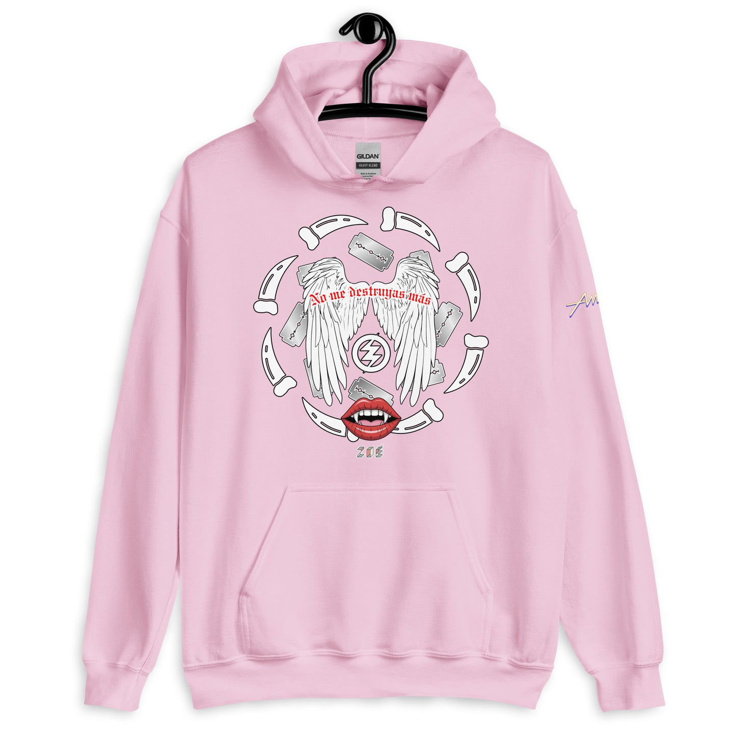 Hoodie Core Vibes: No me destruyas - Zoé