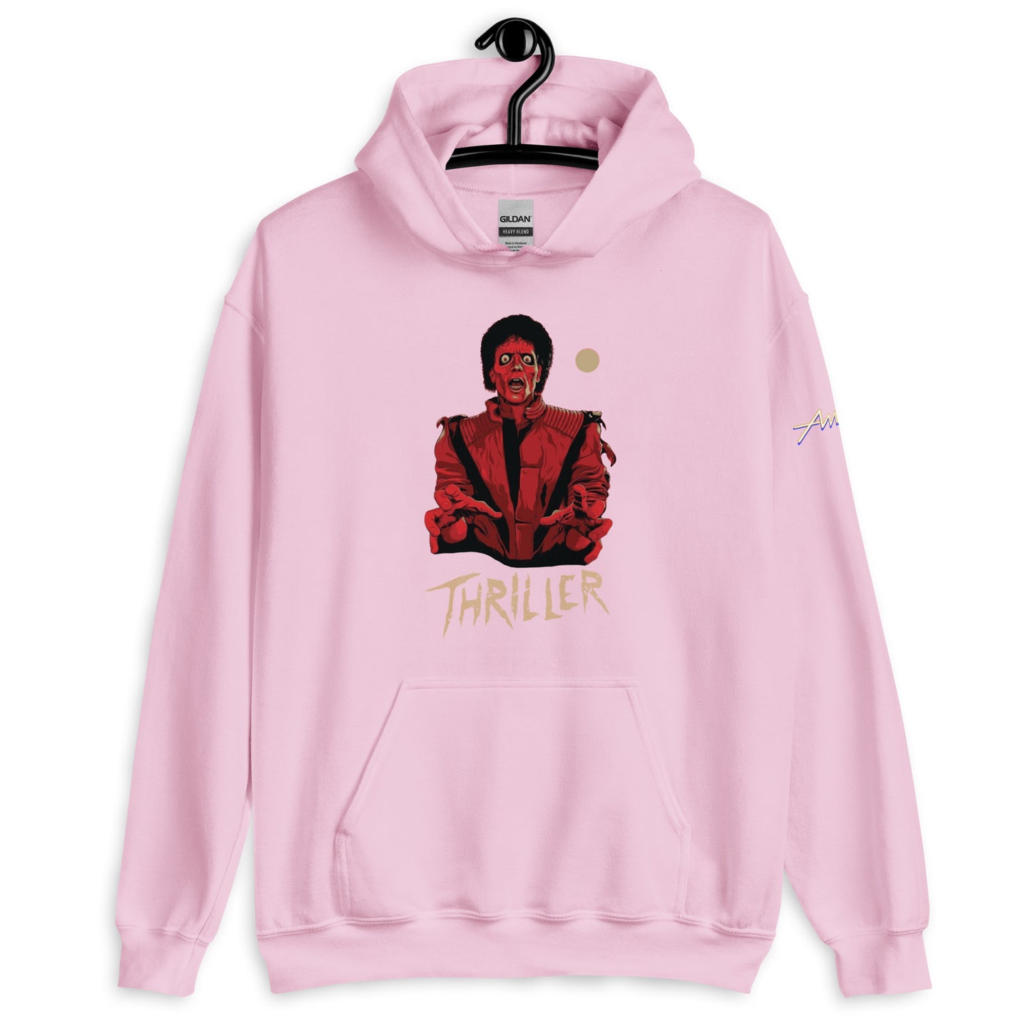 Hoodie Core Vibes: Thriller (red zombie) - Michael Jackson