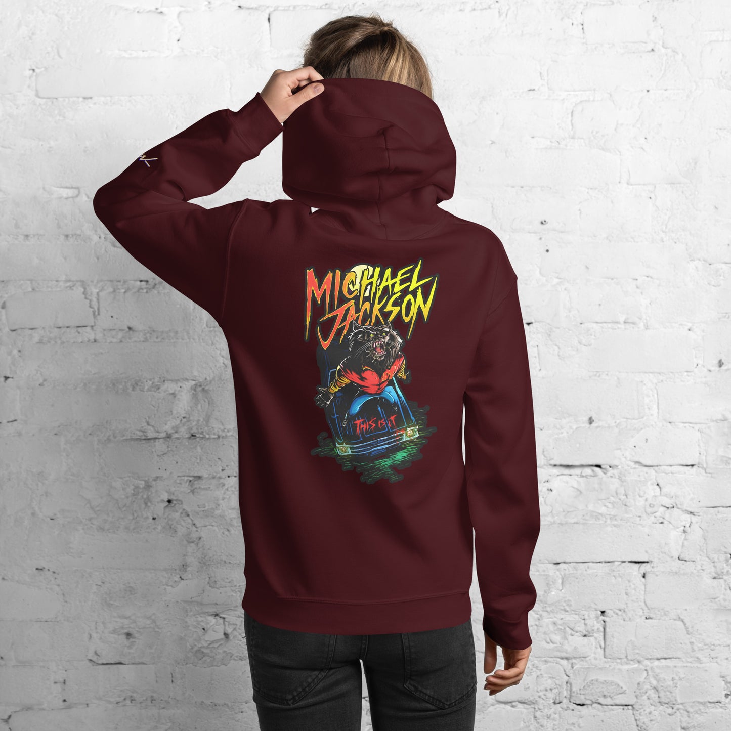 Hoodie Harmony Style: Thriller (wolf) - Michael Jackson
