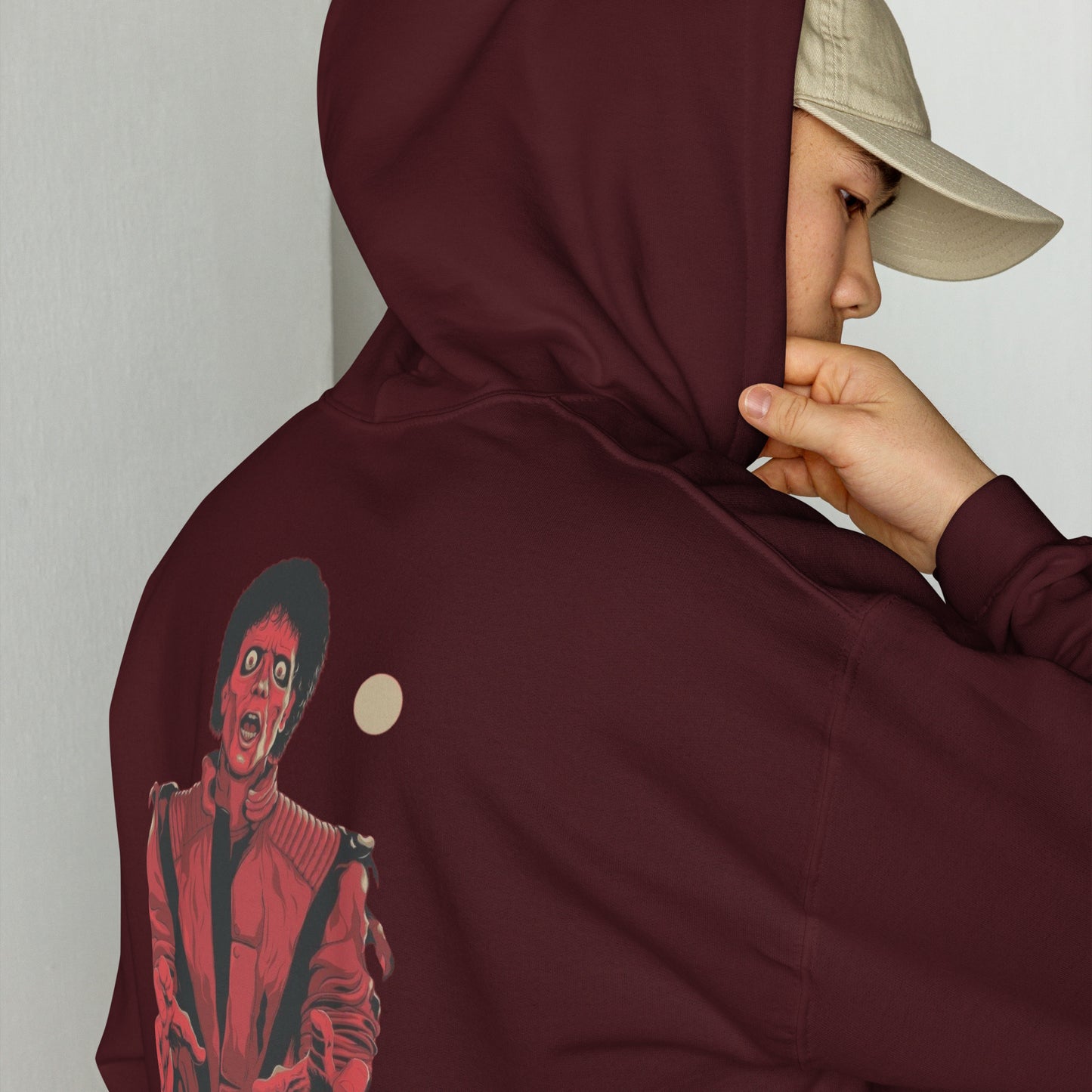 Hoodie Harmony Style: Thriller (red zombie) - Michael Jackson