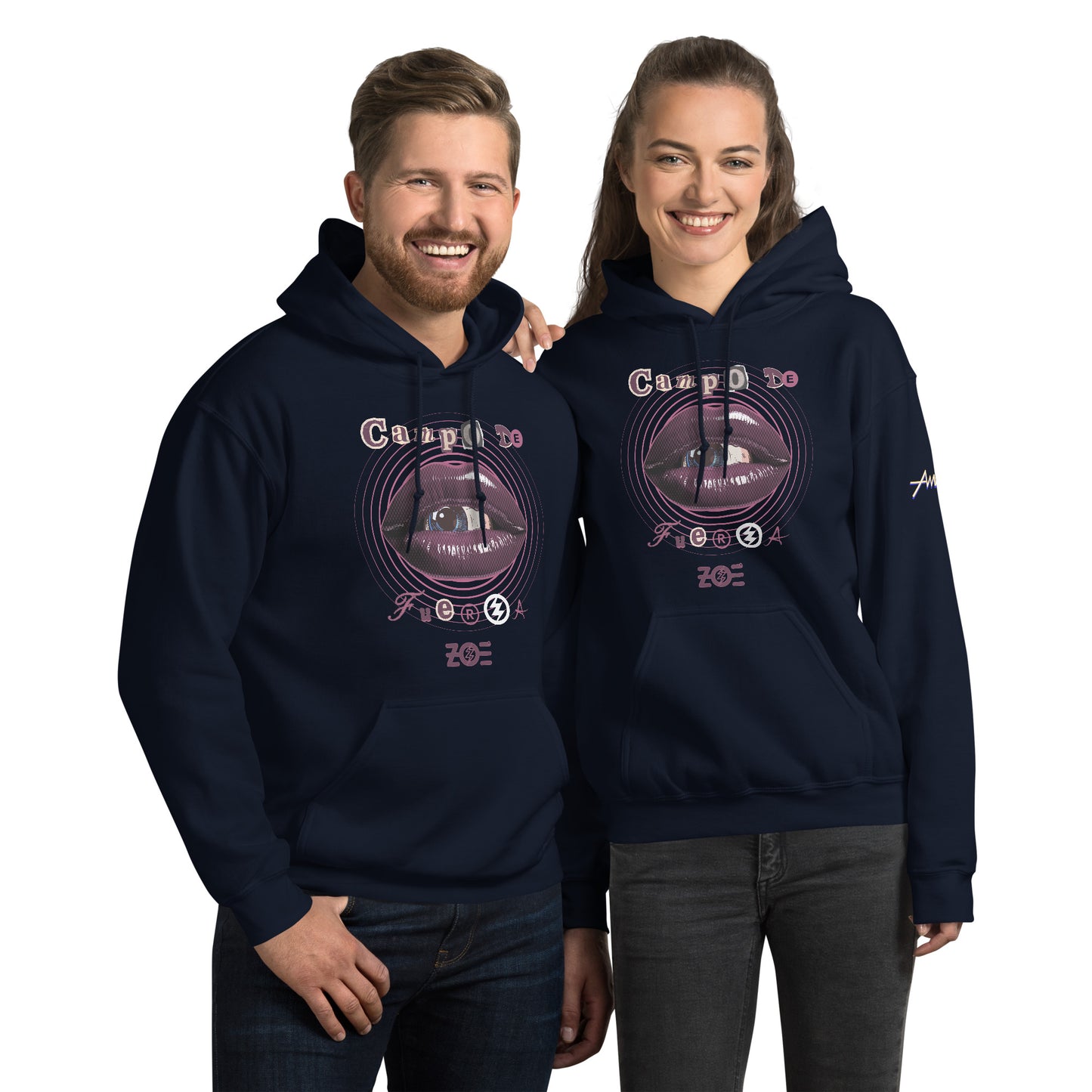 Hoodie Core Vibes: Campo de fuerza - Zoé