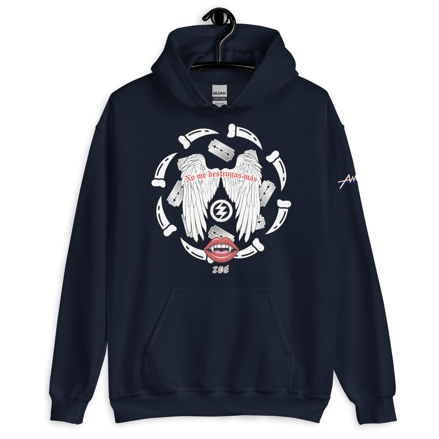 Hoodie Core Vibes: No me destruyas - Zoé