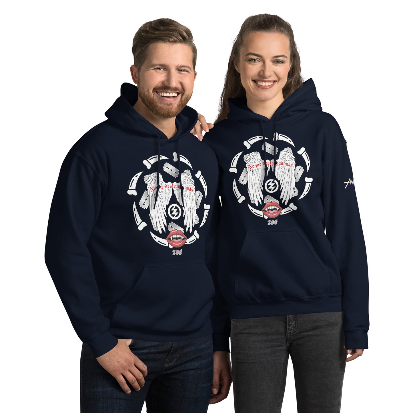 Hoodie Core Vibes: No me destruyas - Zoé