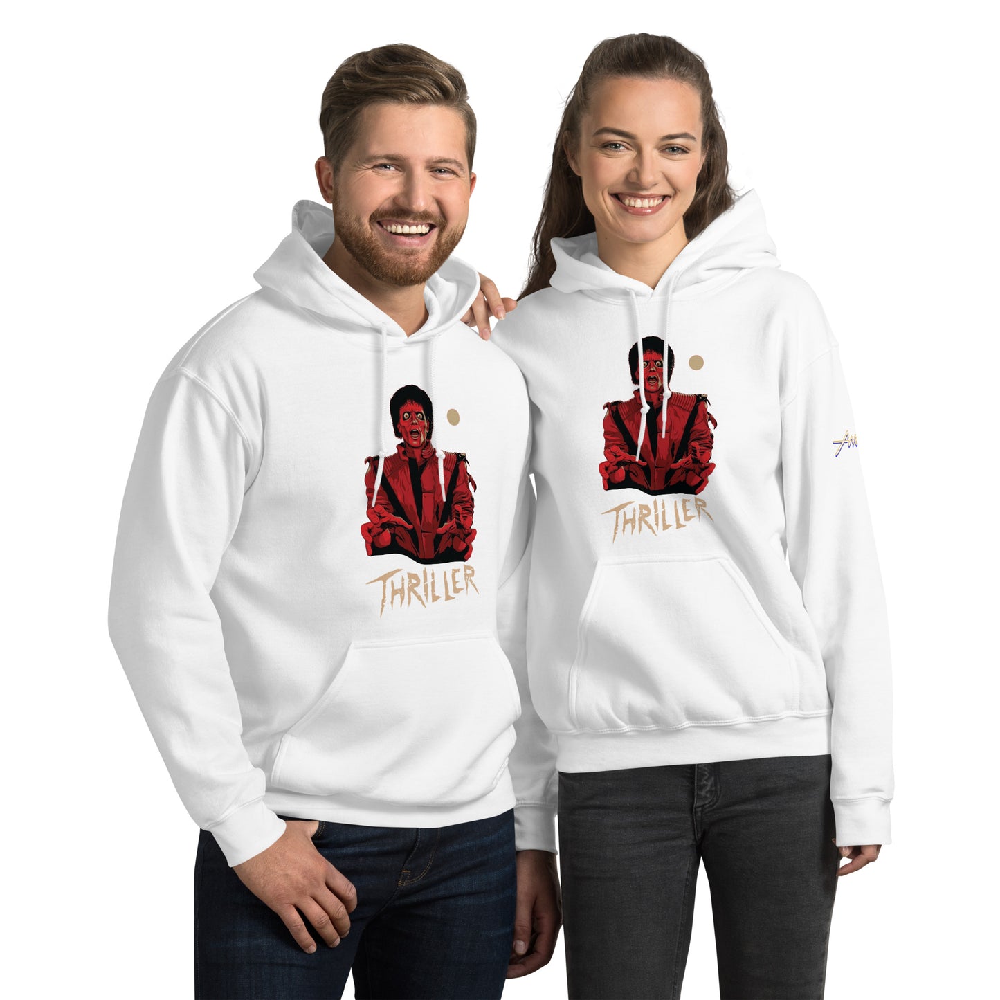 Hoodie Core Vibes: Thriller (red zombie) - Michael Jackson