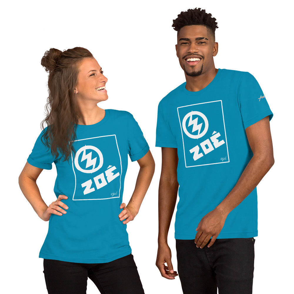 Playera Core Vibes: Azul - Zoé