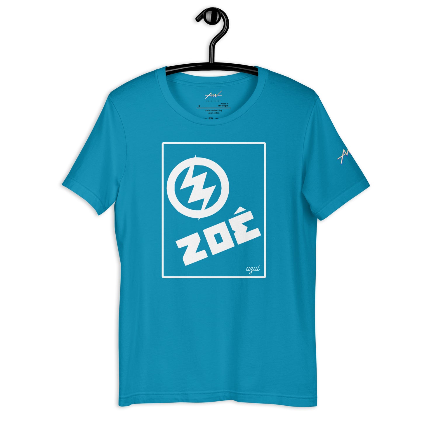 Playera Core Vibes: Azul - Zoé