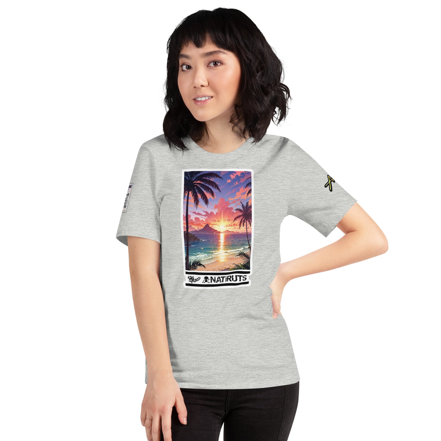 Playera DELUXE: "Quero ser feliz tambem" - Natiruts