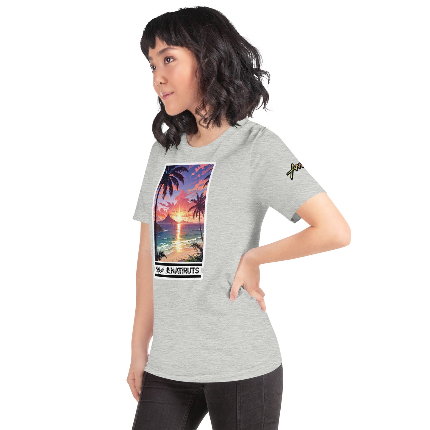 Playera DELUXE: "Quero ser feliz tambem" - Natiruts