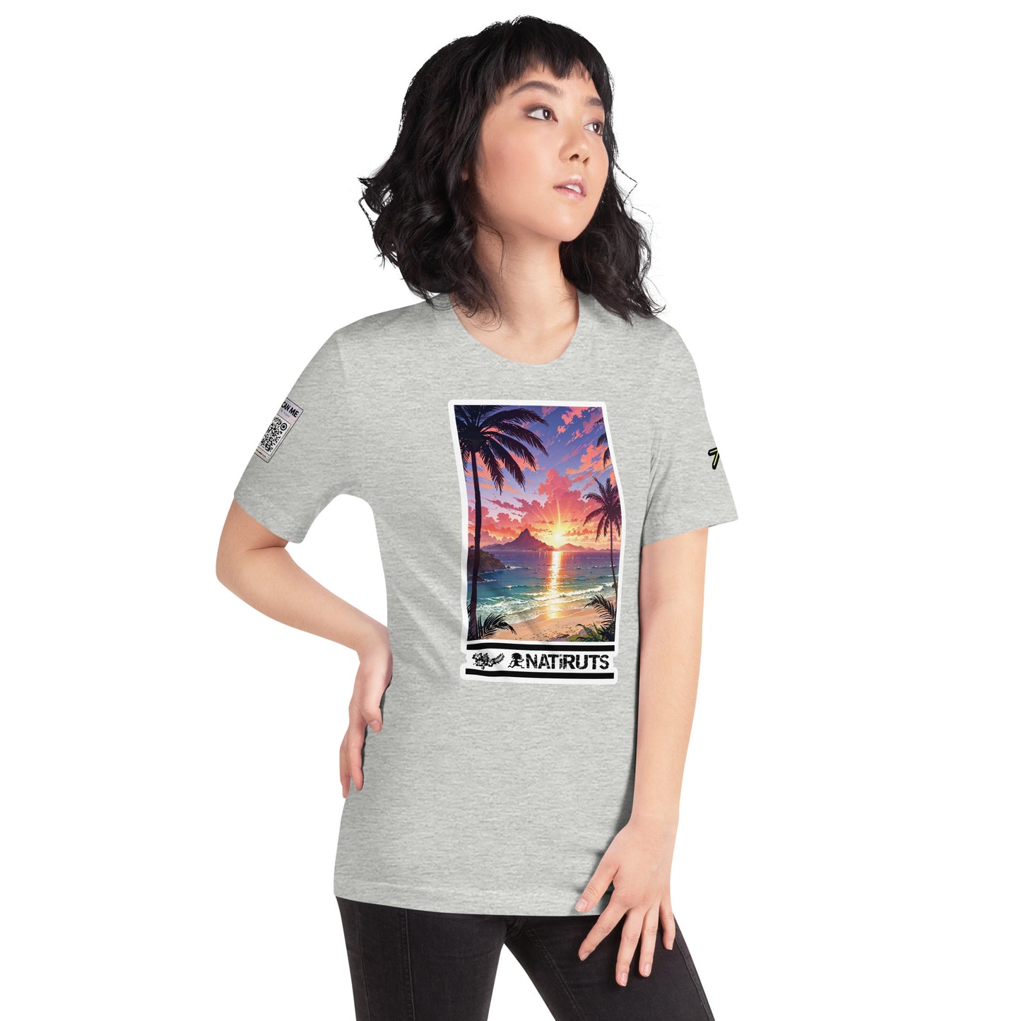 Playera DELUXE: "Quero ser feliz tambem" - Natiruts