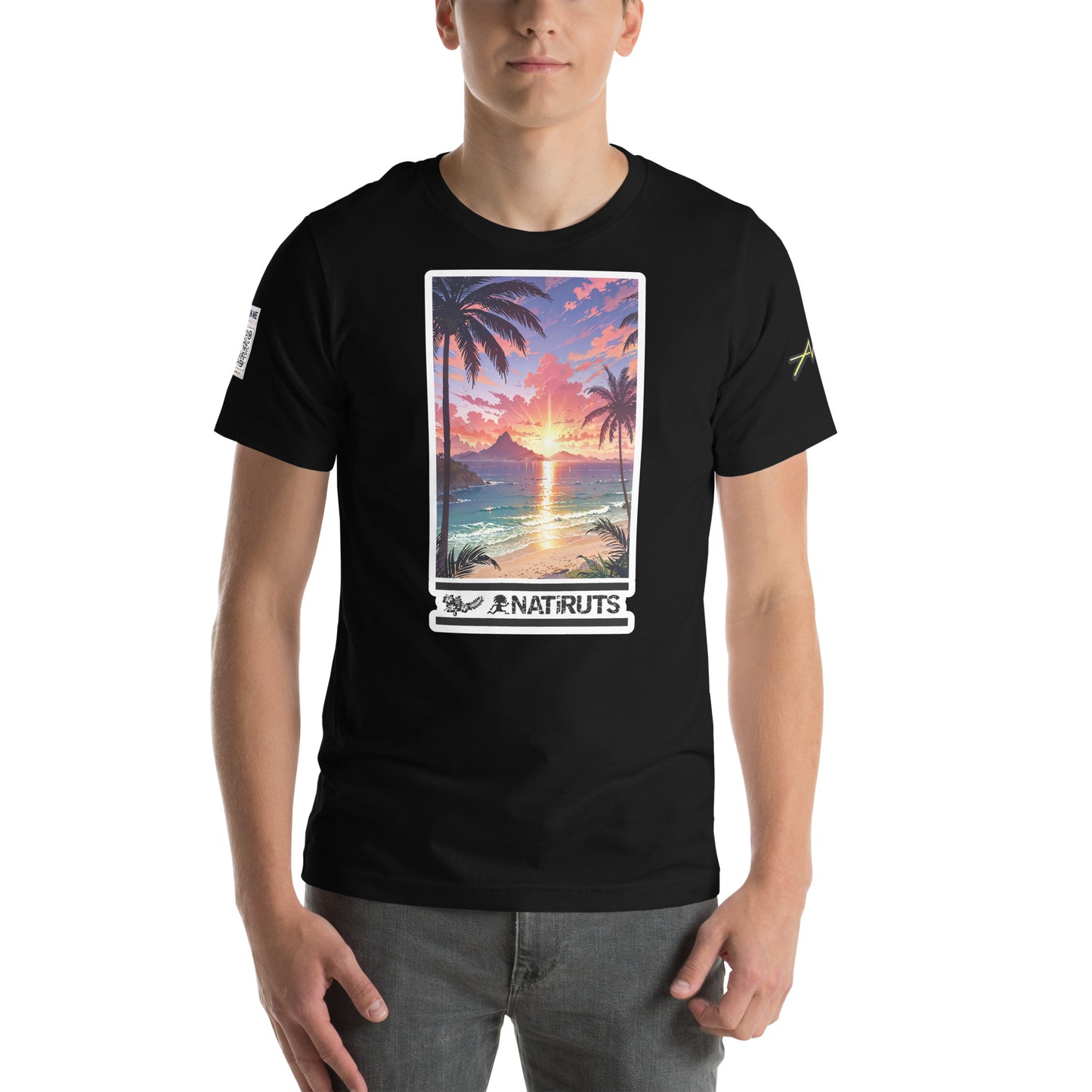 Playera DELUXE: "Quero ser feliz tambem" - Natiruts