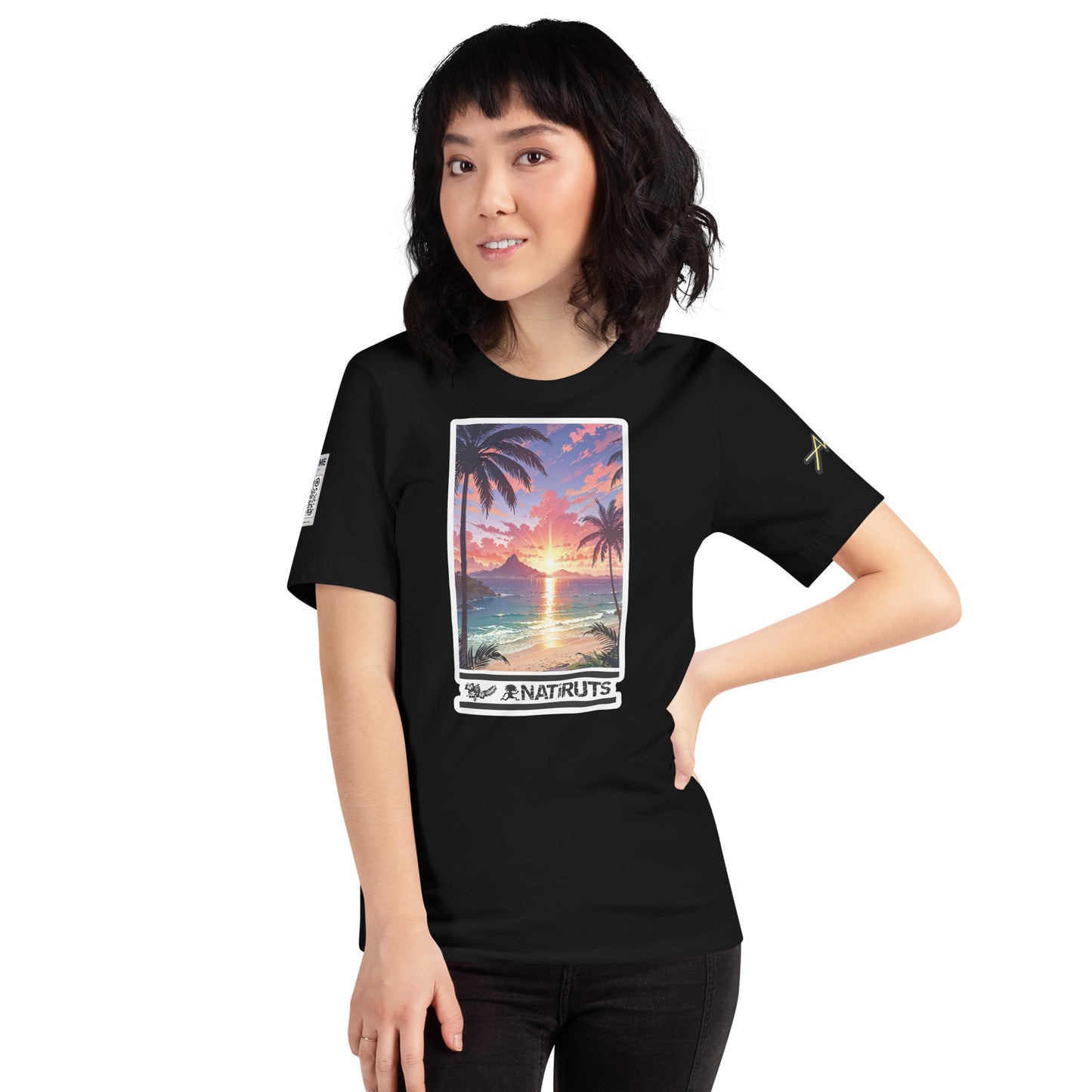 Playera DELUXE: "Quero ser feliz tambem" - Natiruts