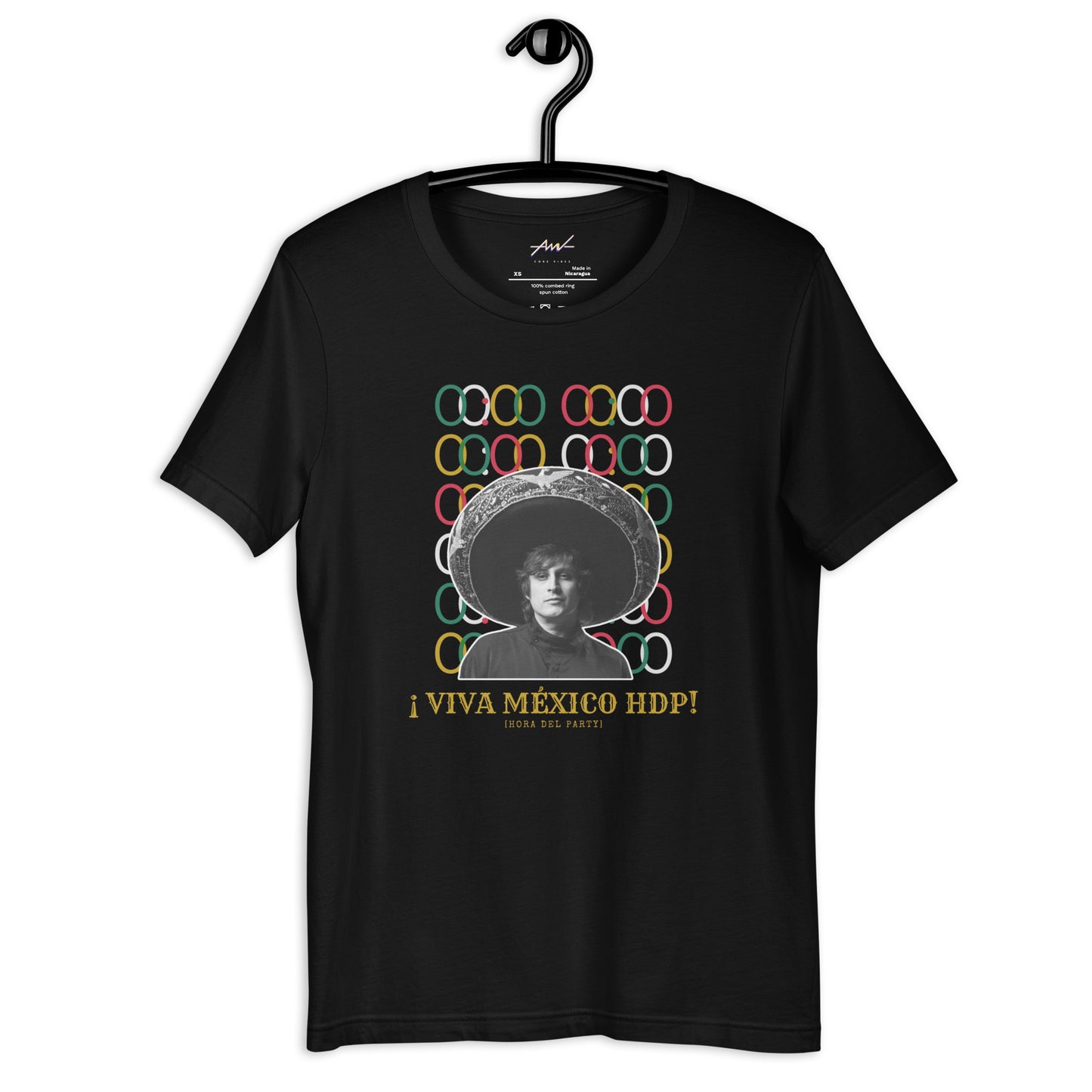 Playera Core Vibes: "Viva México HDP" - Siddhartha