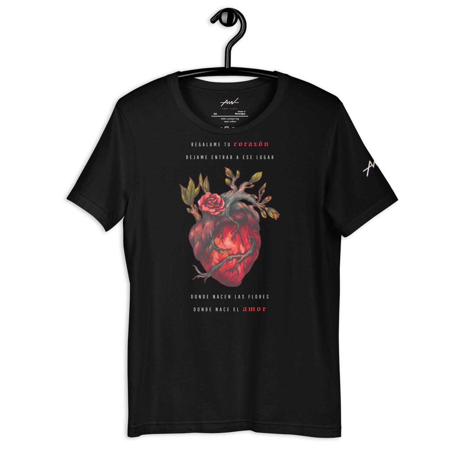 Playera Harmony Style: Labios Rotos (corazón)- Zoé