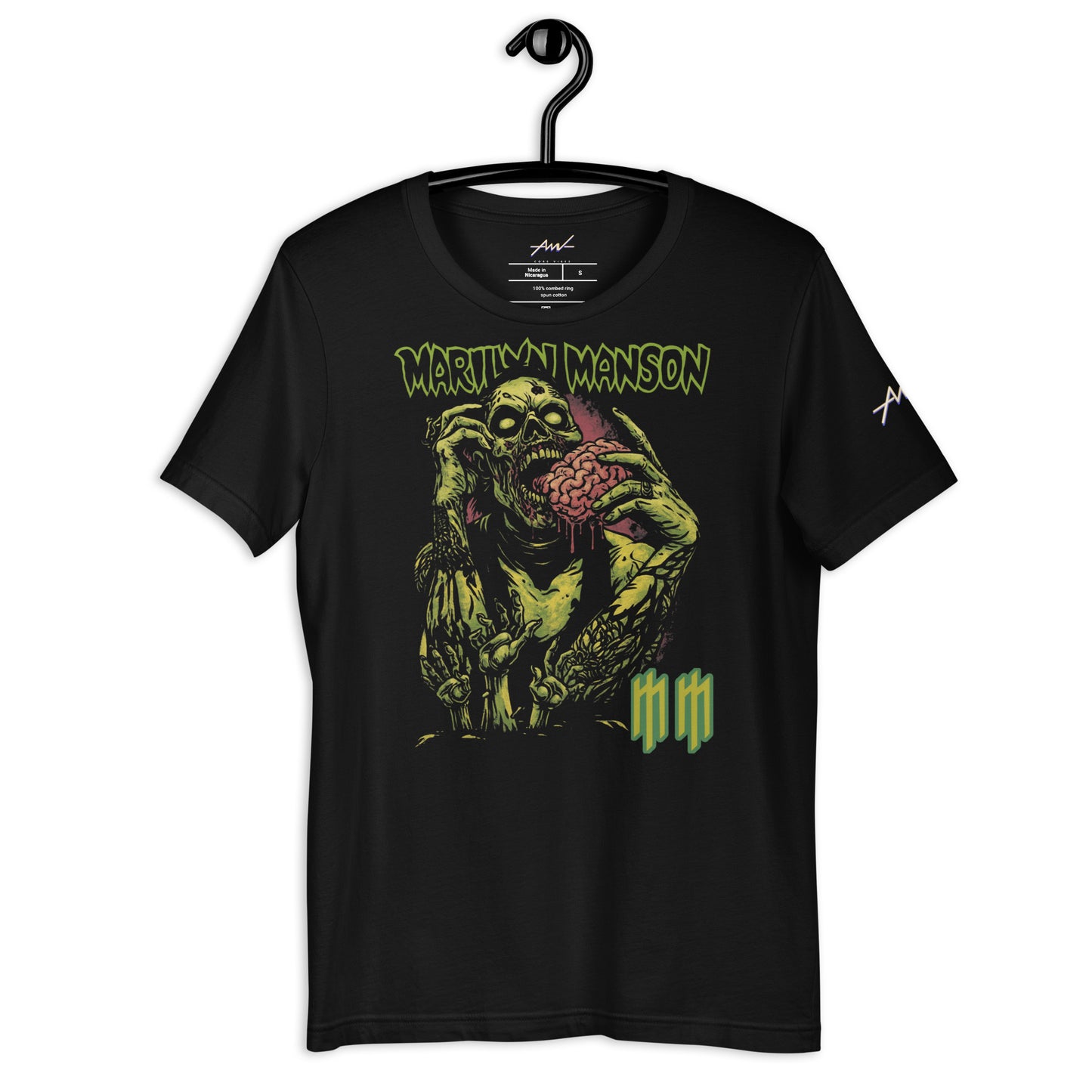 Playera Core Vibes: Manzombie - Marylin Manson