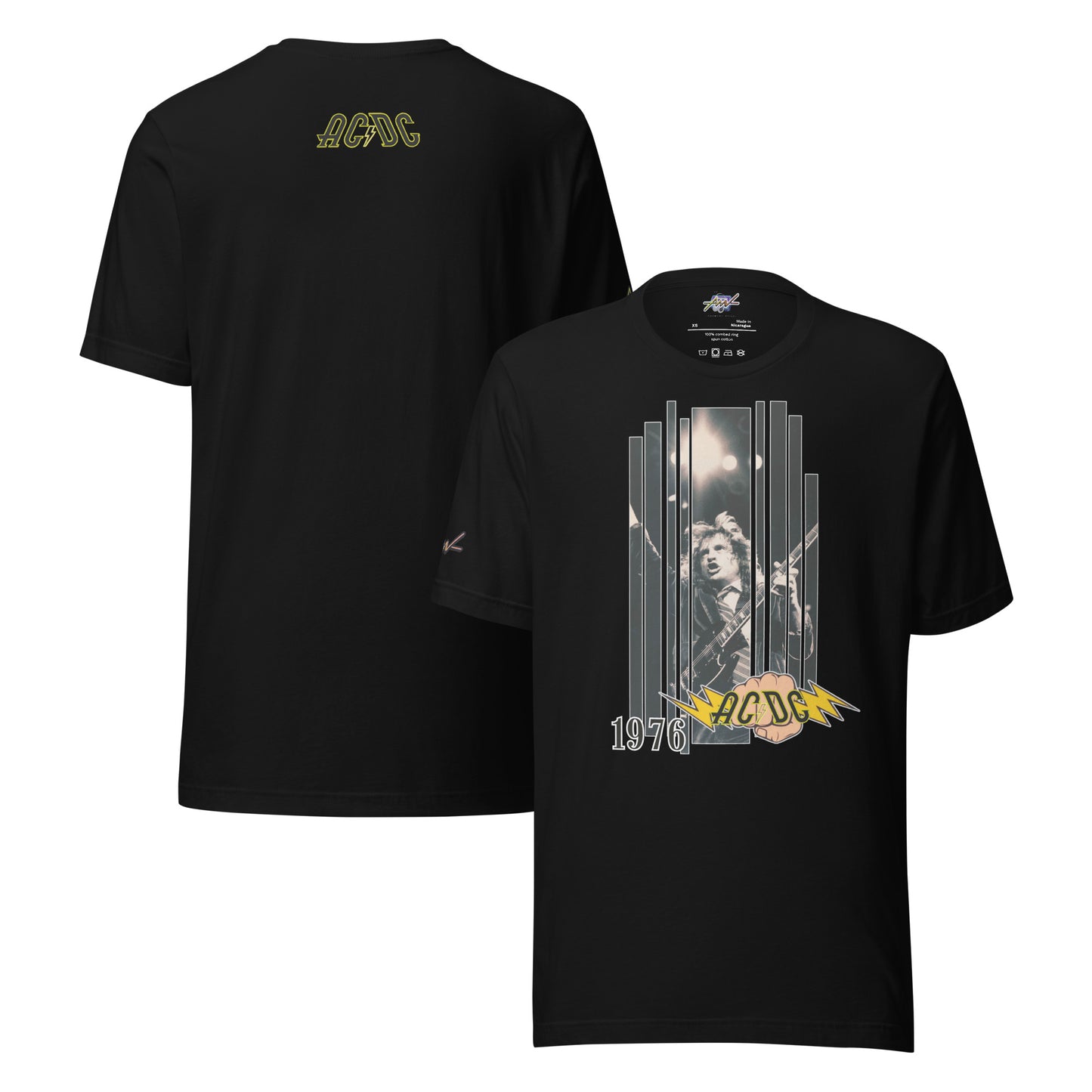Playera Harmony Style: "High Voltage 1976" - AC/DC