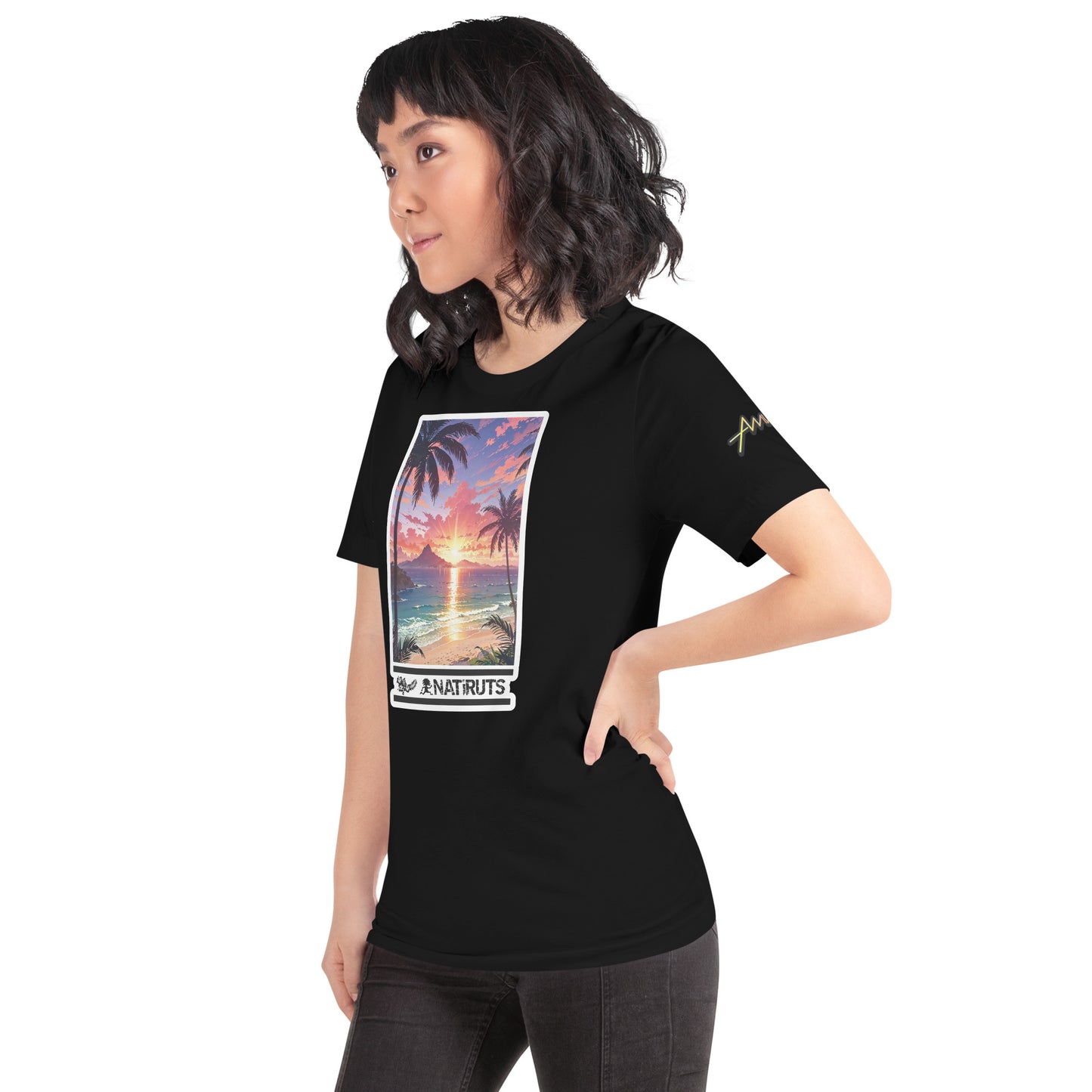 Playera DELUXE: "Quero ser feliz tambem" - Natiruts
