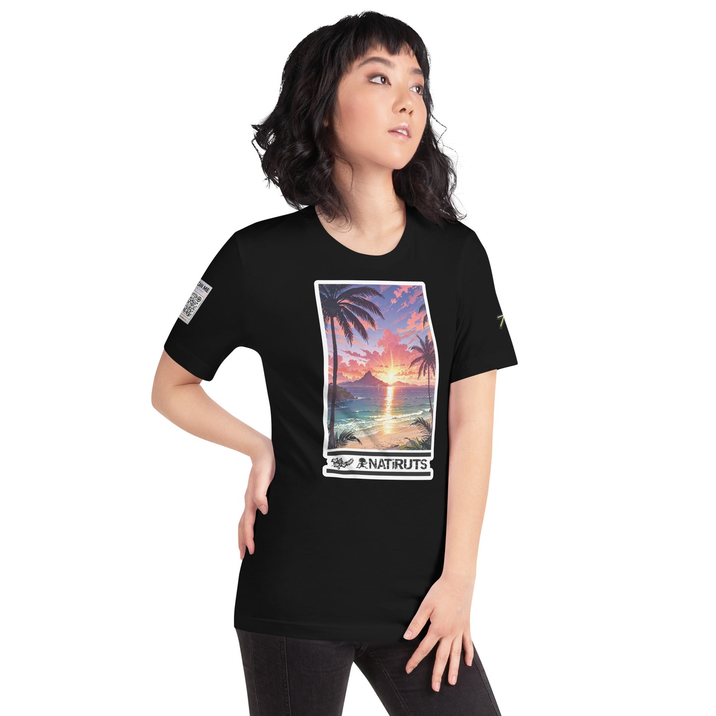 Playera DELUXE: "Quero ser feliz tambem" - Natiruts