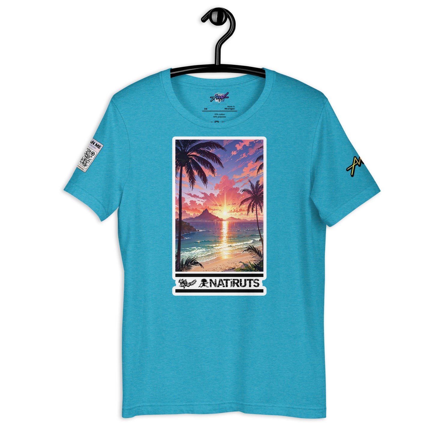 Playera DELUXE: "Quero ser feliz tambem" - Natiruts