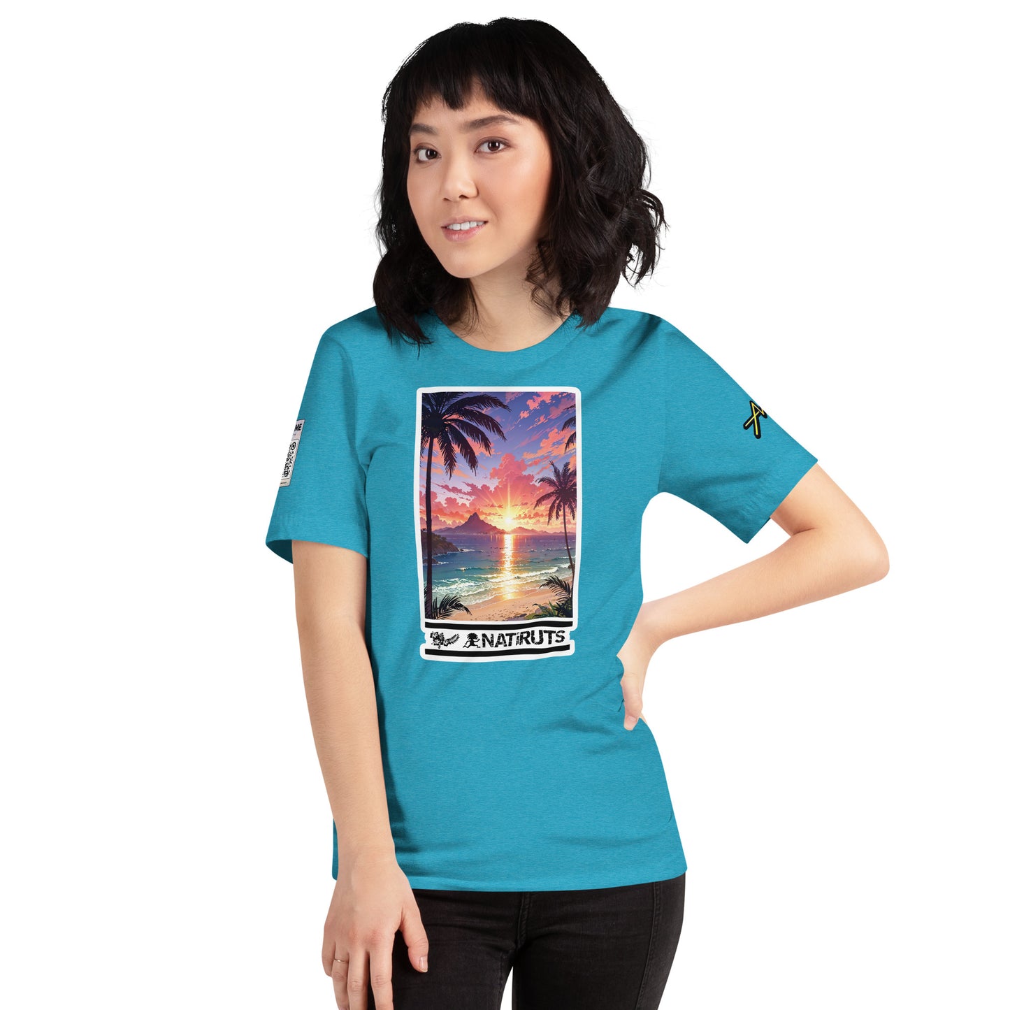 Playera DELUXE: "Quero ser feliz tambem" - Natiruts
