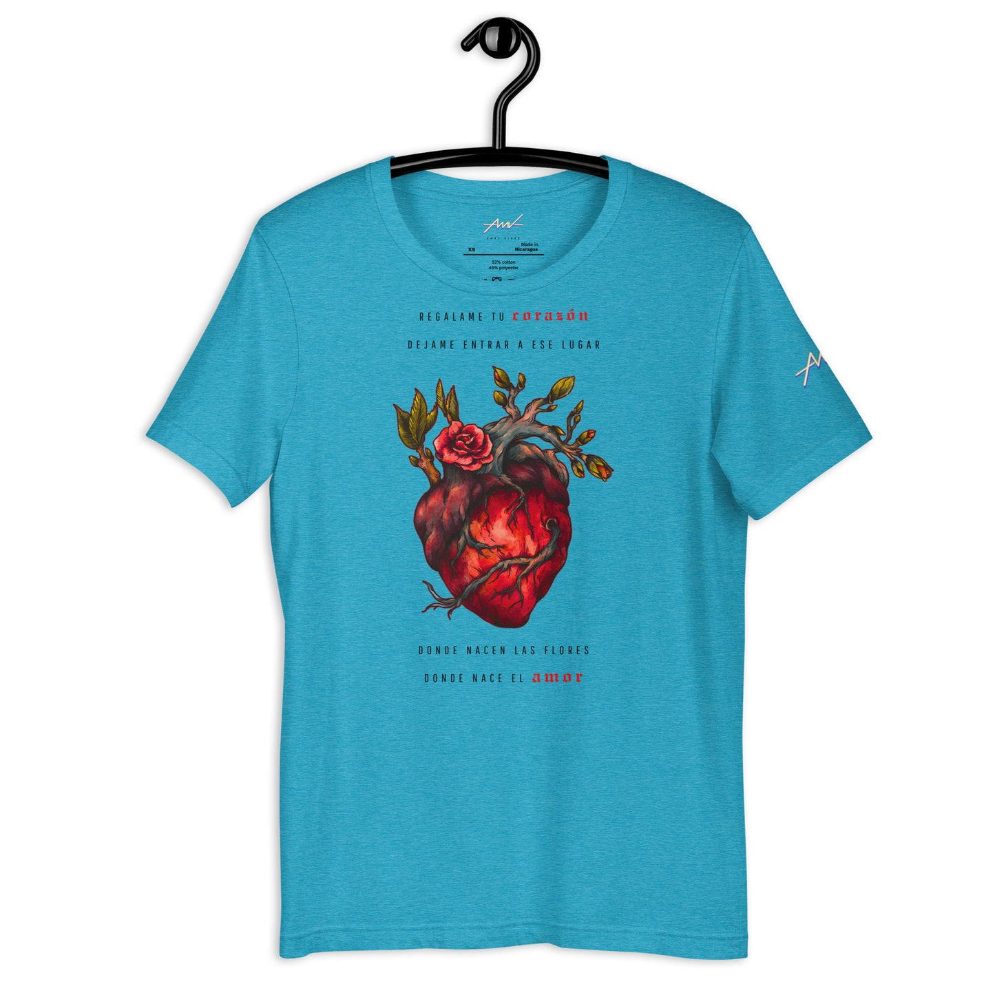 Playera Harmony Style: Labios Rotos (corazón)- Zoé