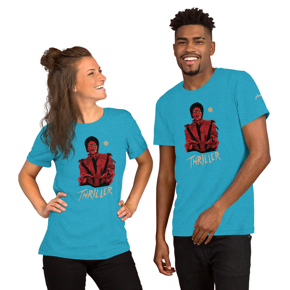 Playera Core Vibes: Thriller (red zombie) - Michael Jackson