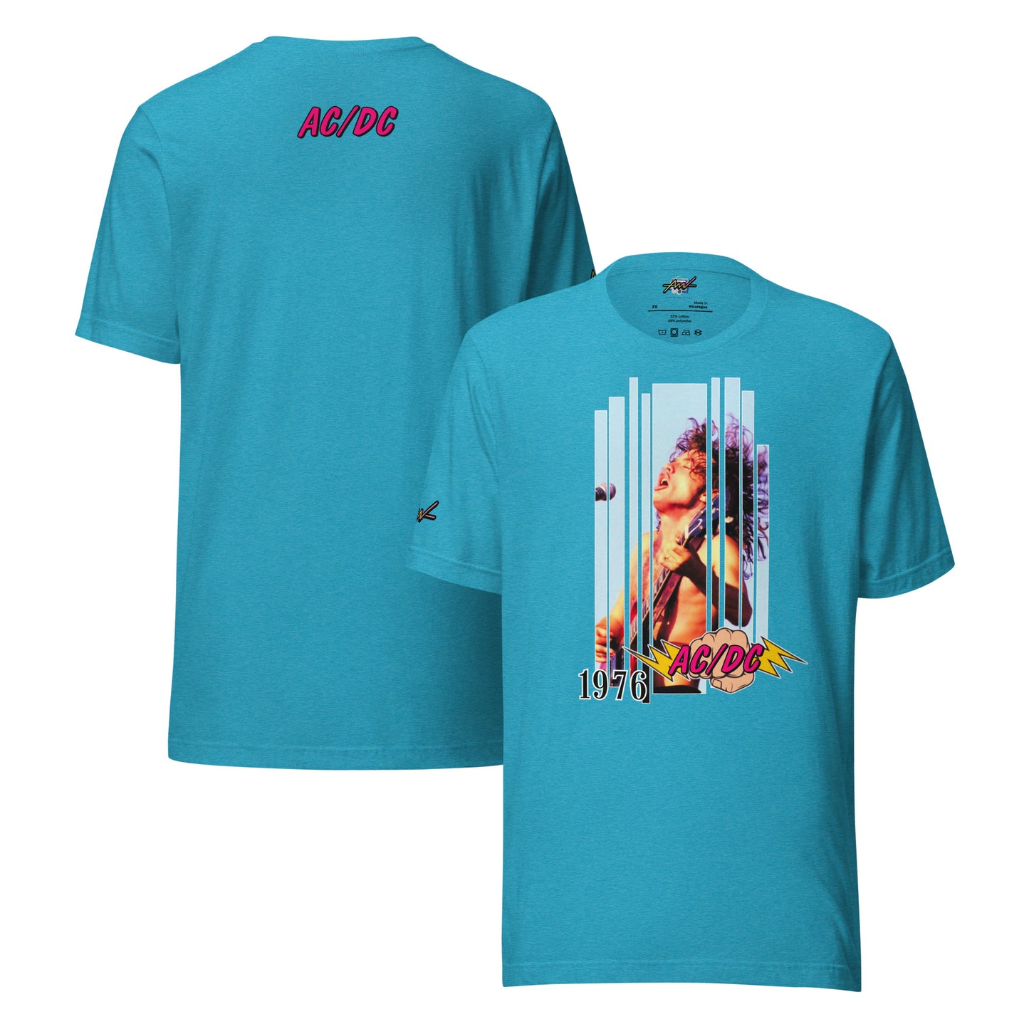 Playera Harmony Style: "DDDDC 1976" - AC/DC
