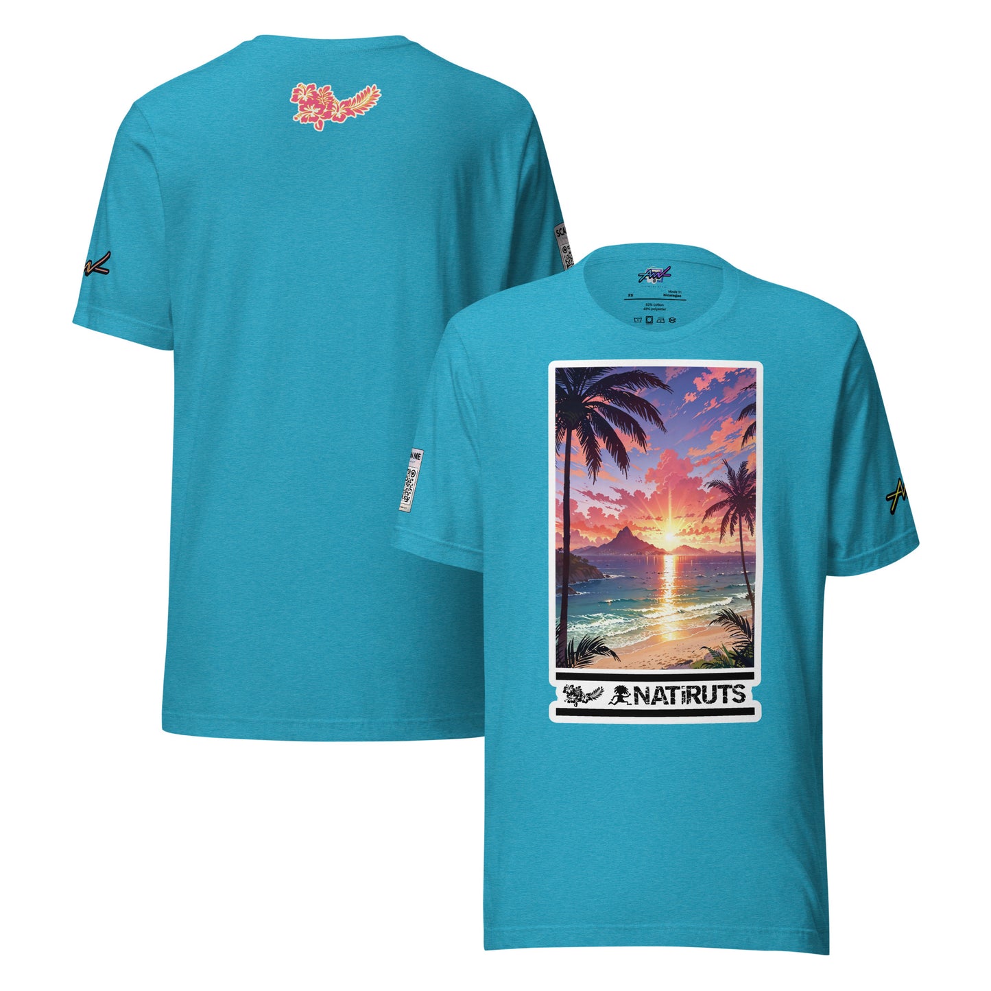 Playera DELUXE: "Quero ser feliz tambem" - Natiruts