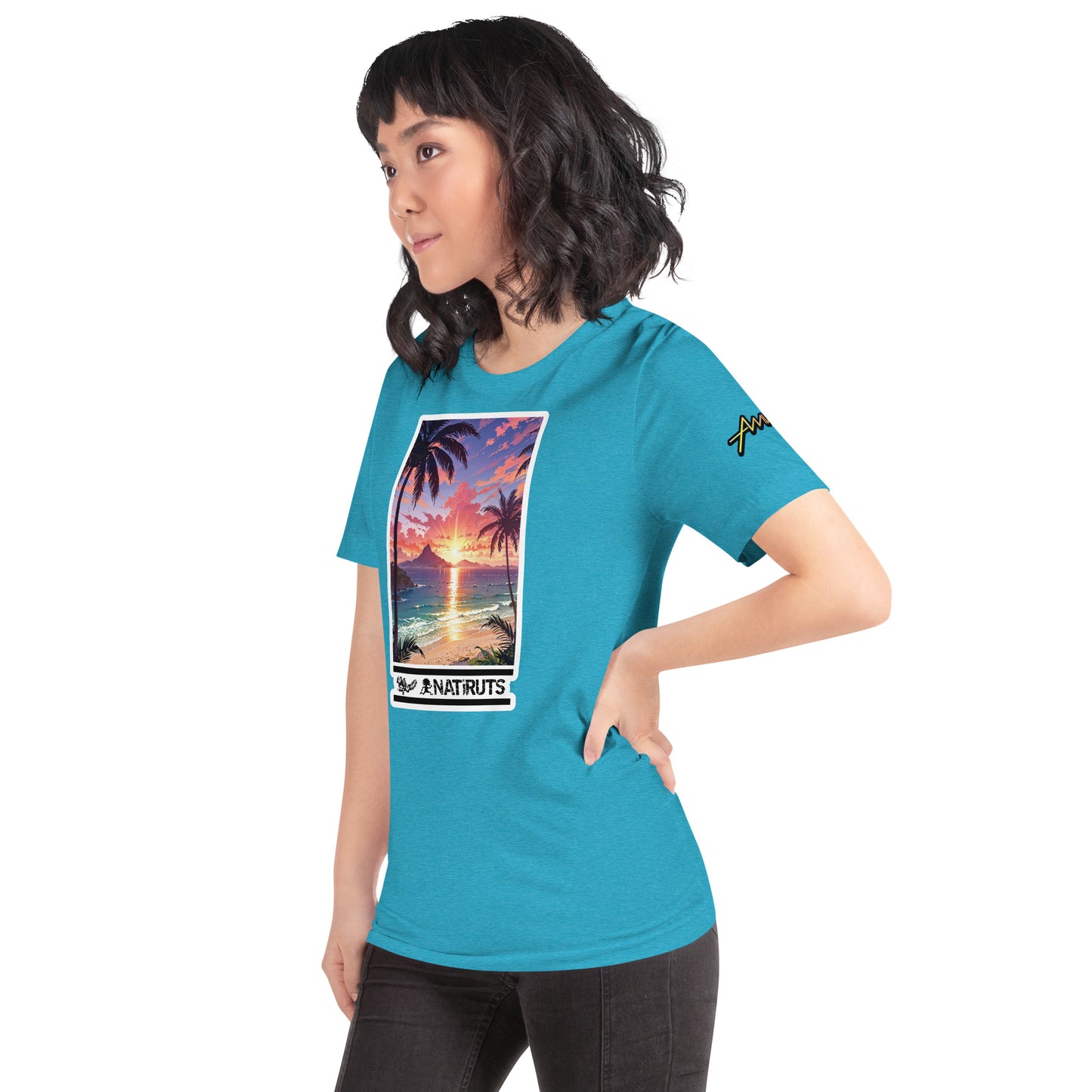 Playera DELUXE: "Quero ser feliz tambem" - Natiruts