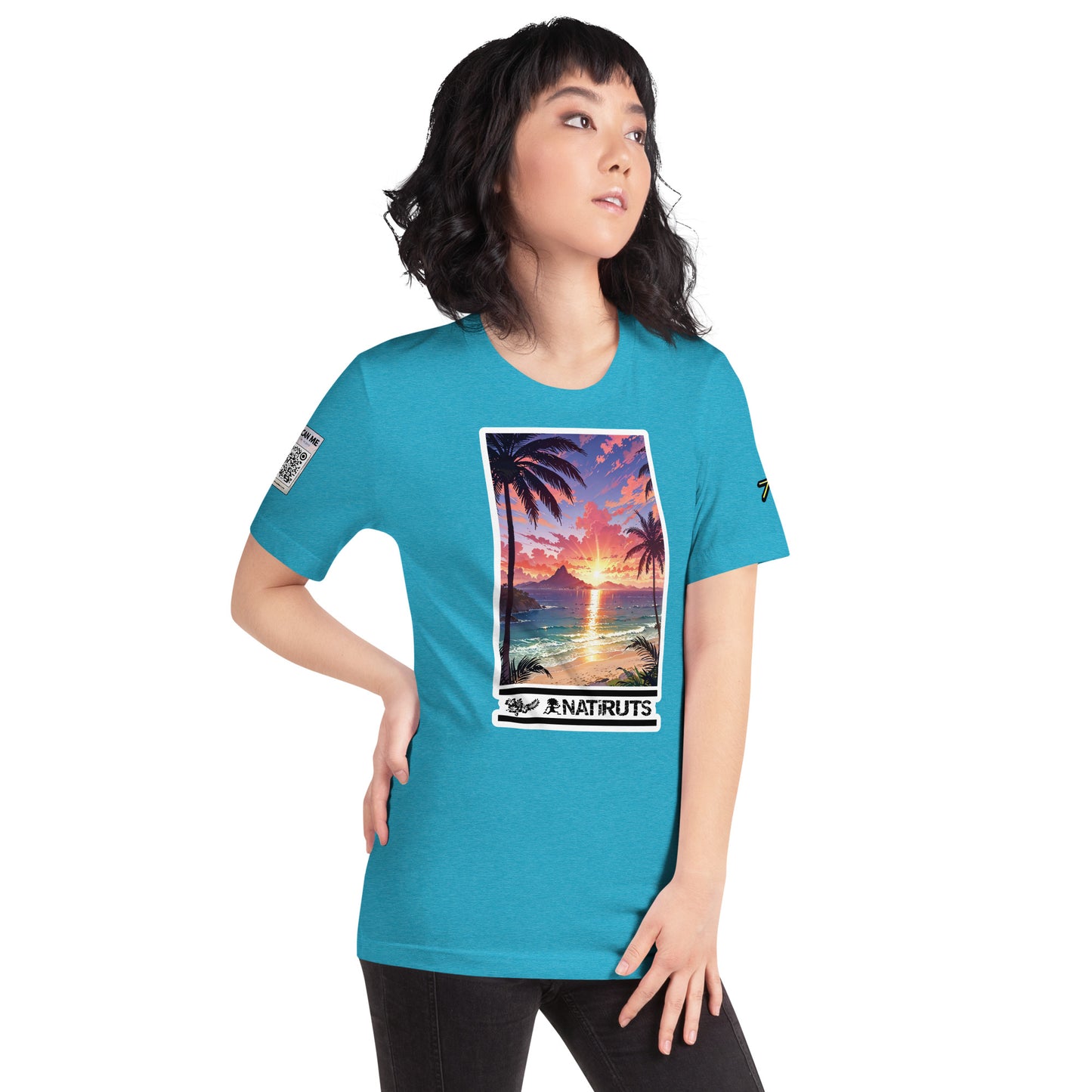 Playera DELUXE: "Quero ser feliz tambem" - Natiruts