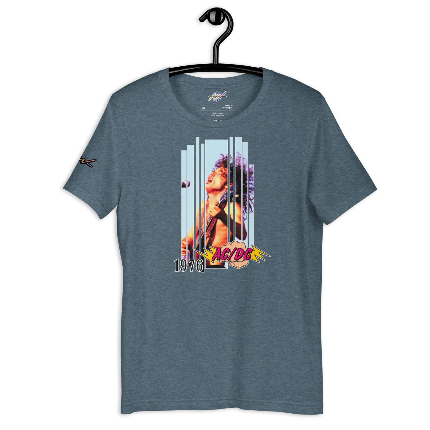 Playera Harmony Style: "DDDDC 1976" - AC/DC