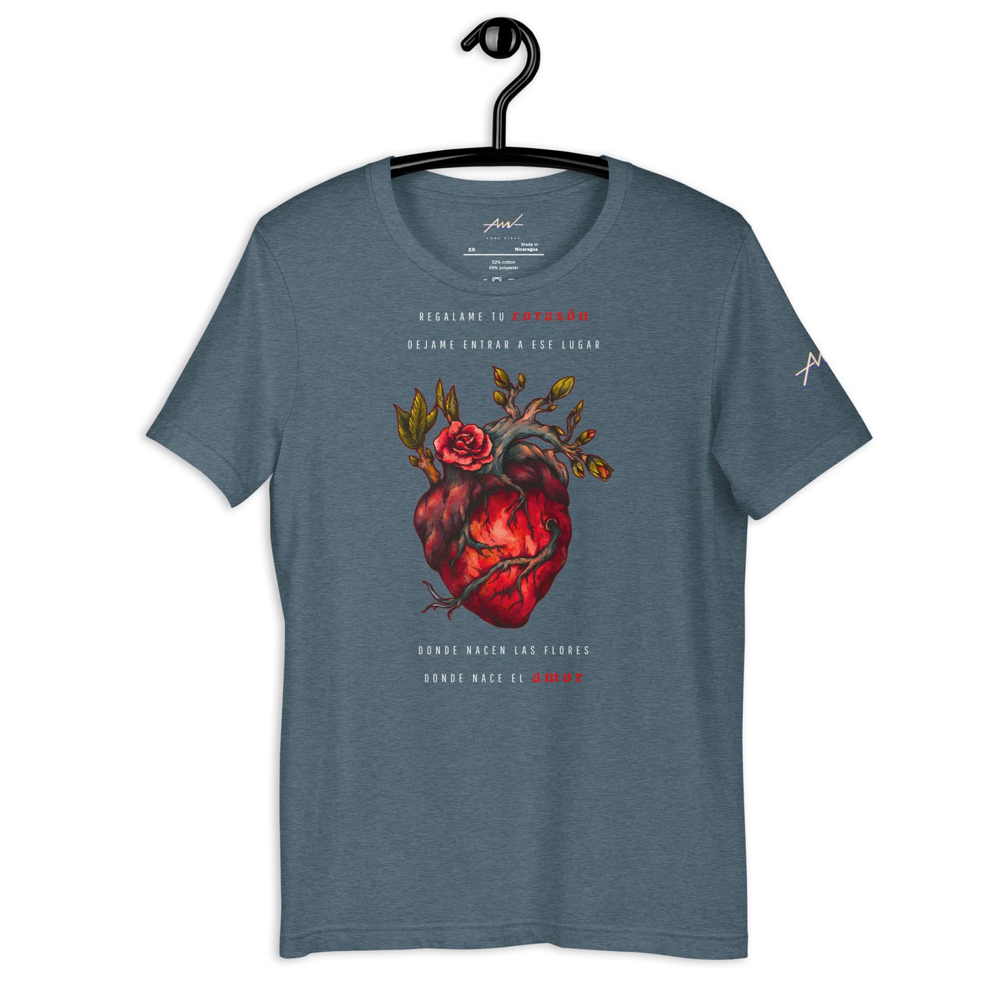 Playera Harmony Style: Labios Rotos (corazón)- Zoé