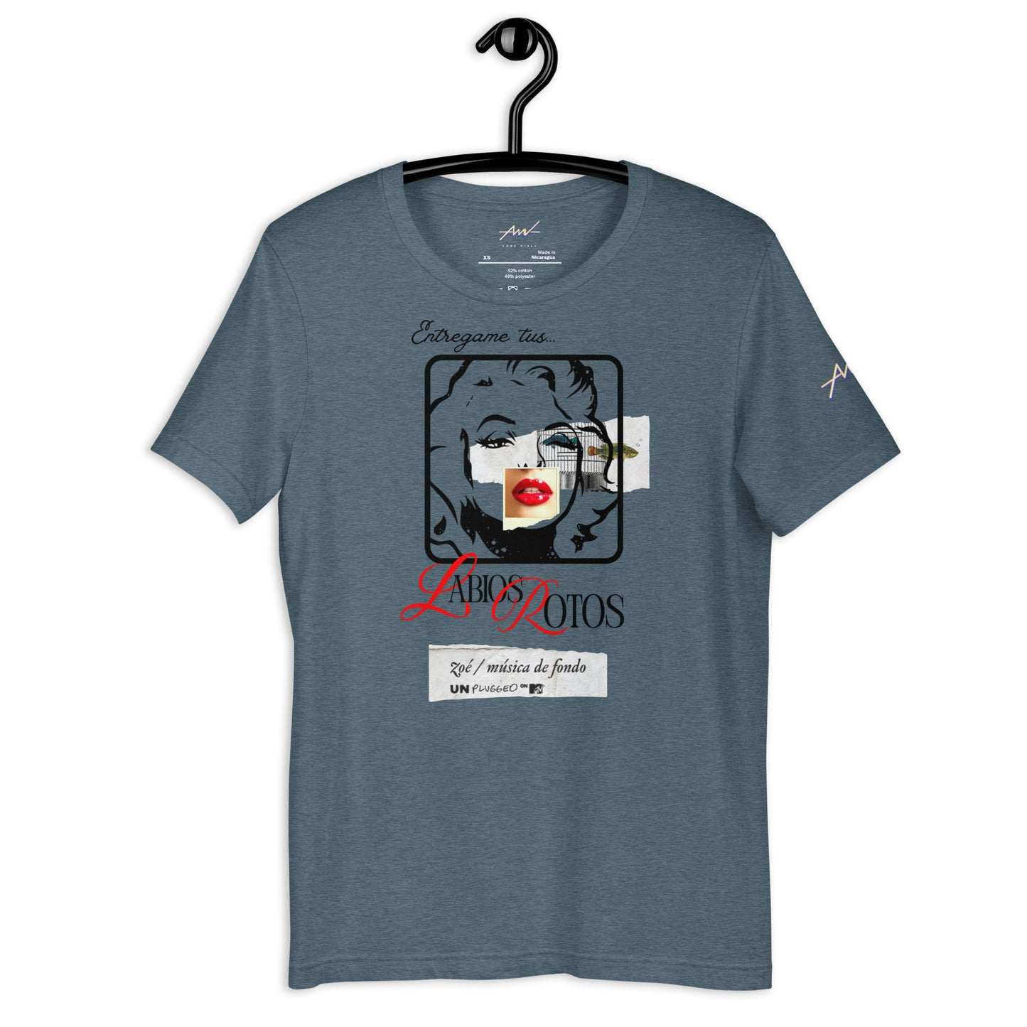 Playera Harmony Style: Labios Rotos (foto) - Zoé