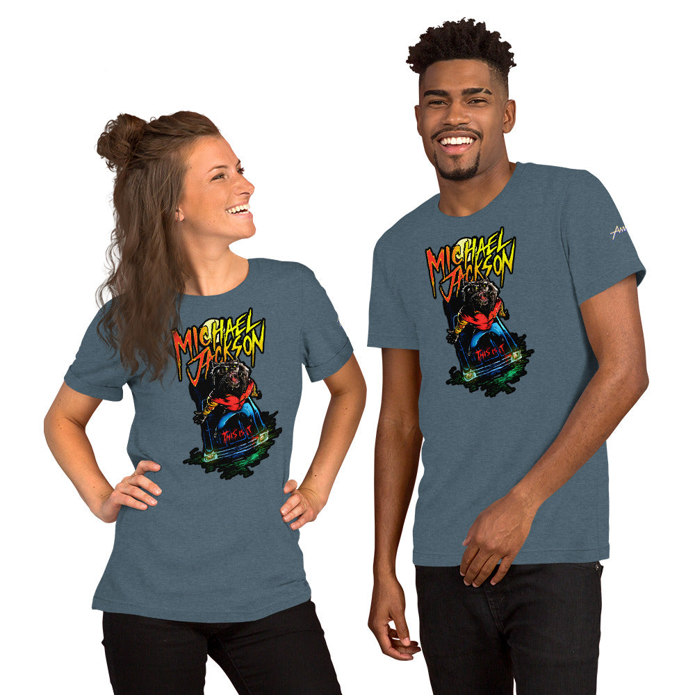 Playera Core Vibes: Thriller (wolf) - Michael Jackson