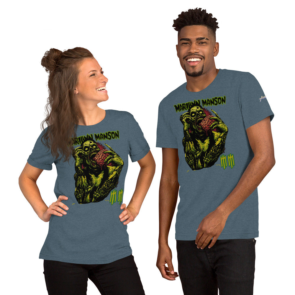 Playera Core Vibes: Manzombie - Marylin Manson