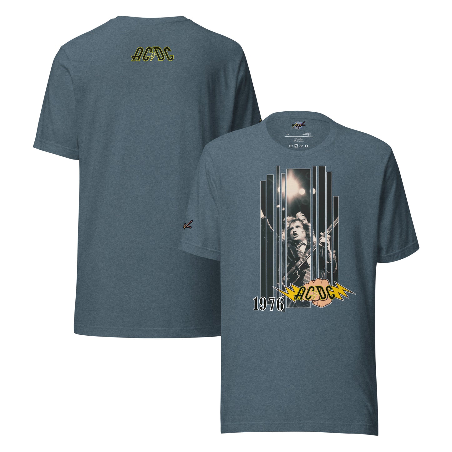 Playera Harmony Style: "High Voltage 1976" - AC/DC