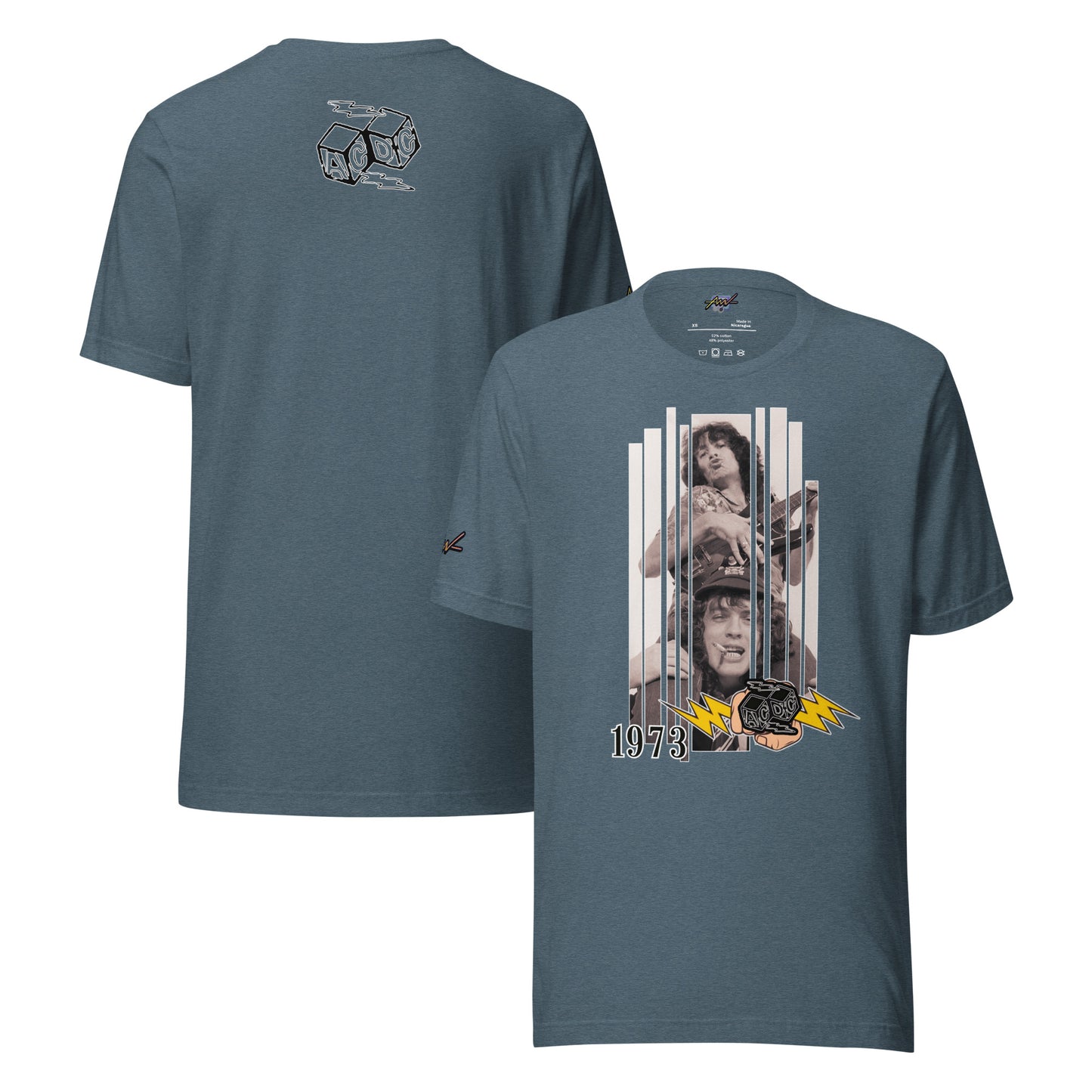 Playera Harmony Style: "Birth 1973" - AC/DC