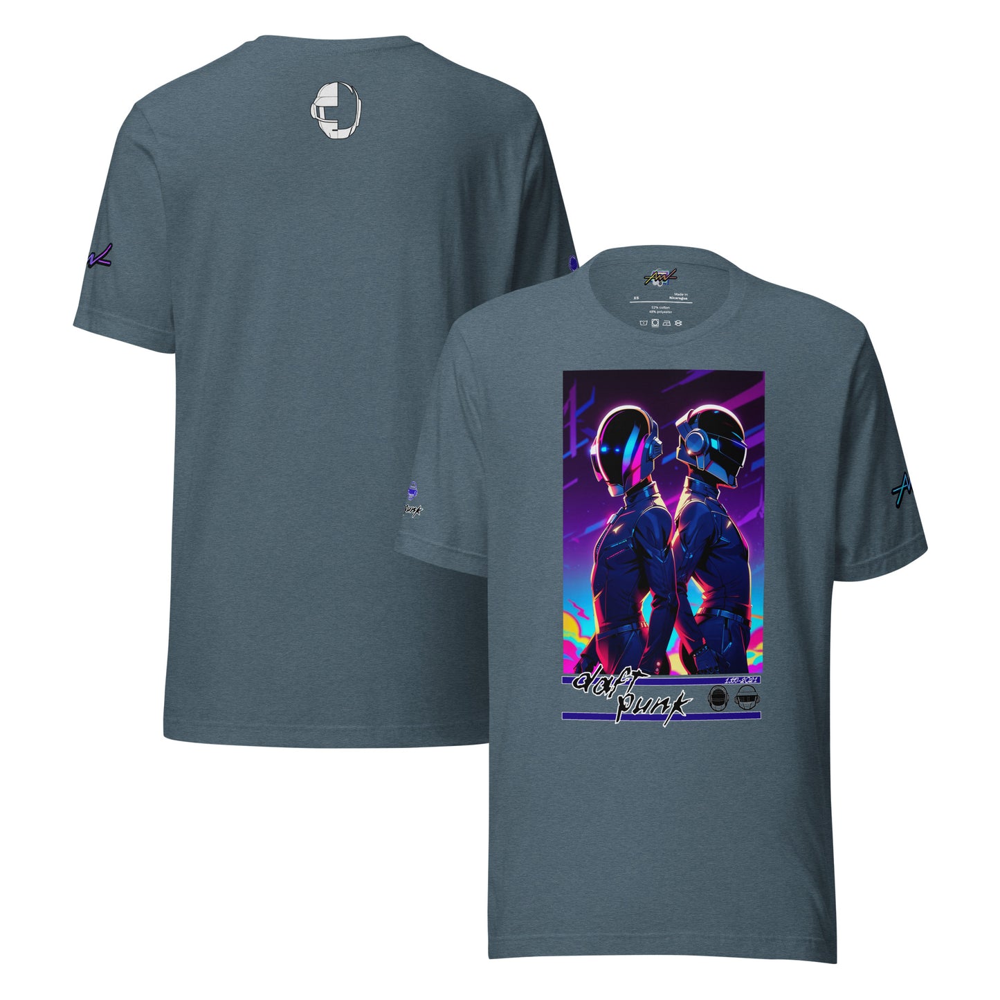 Playera Harmony Style: "Trayectoria" - Daft Punk