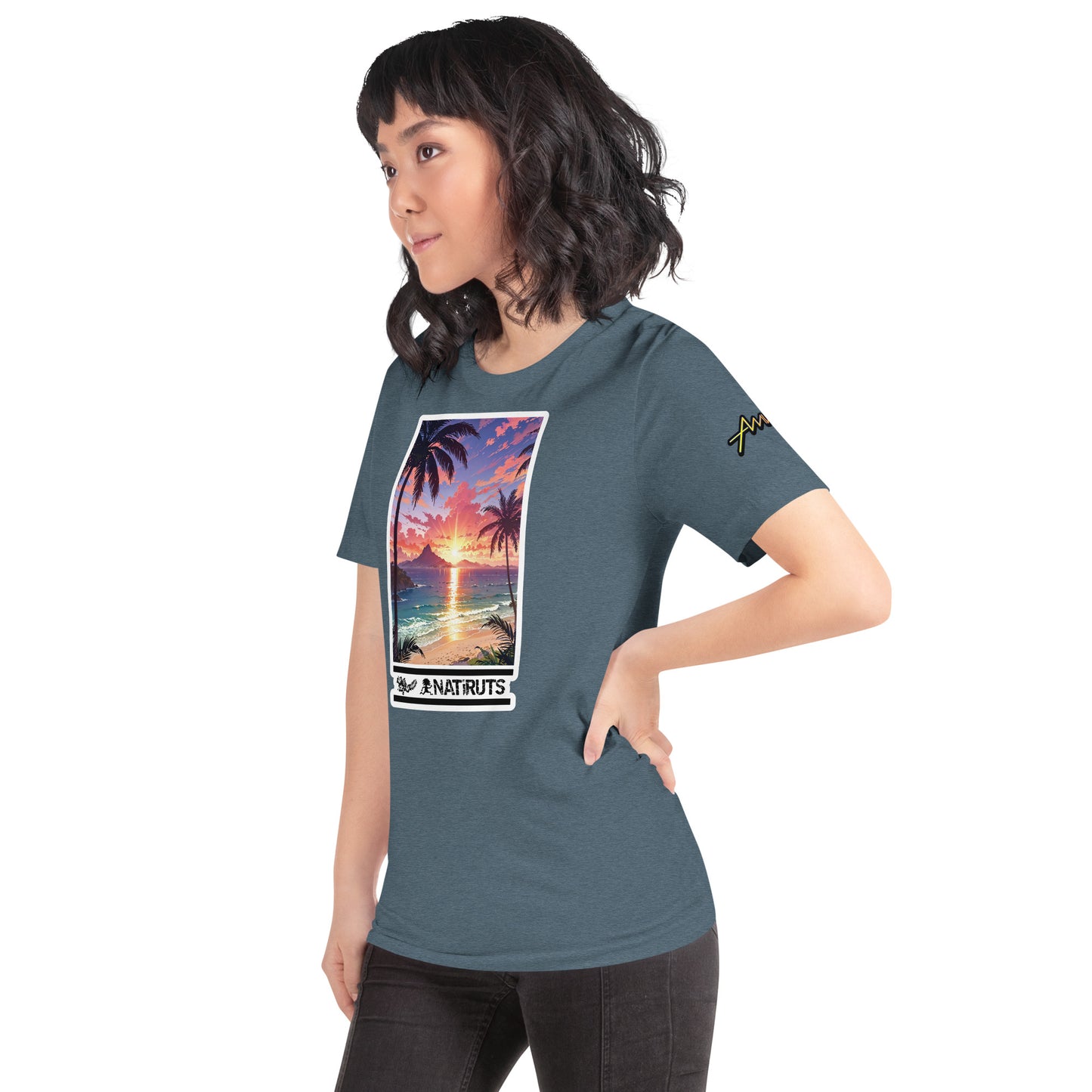 Playera DELUXE: "Quero ser feliz tambem" - Natiruts