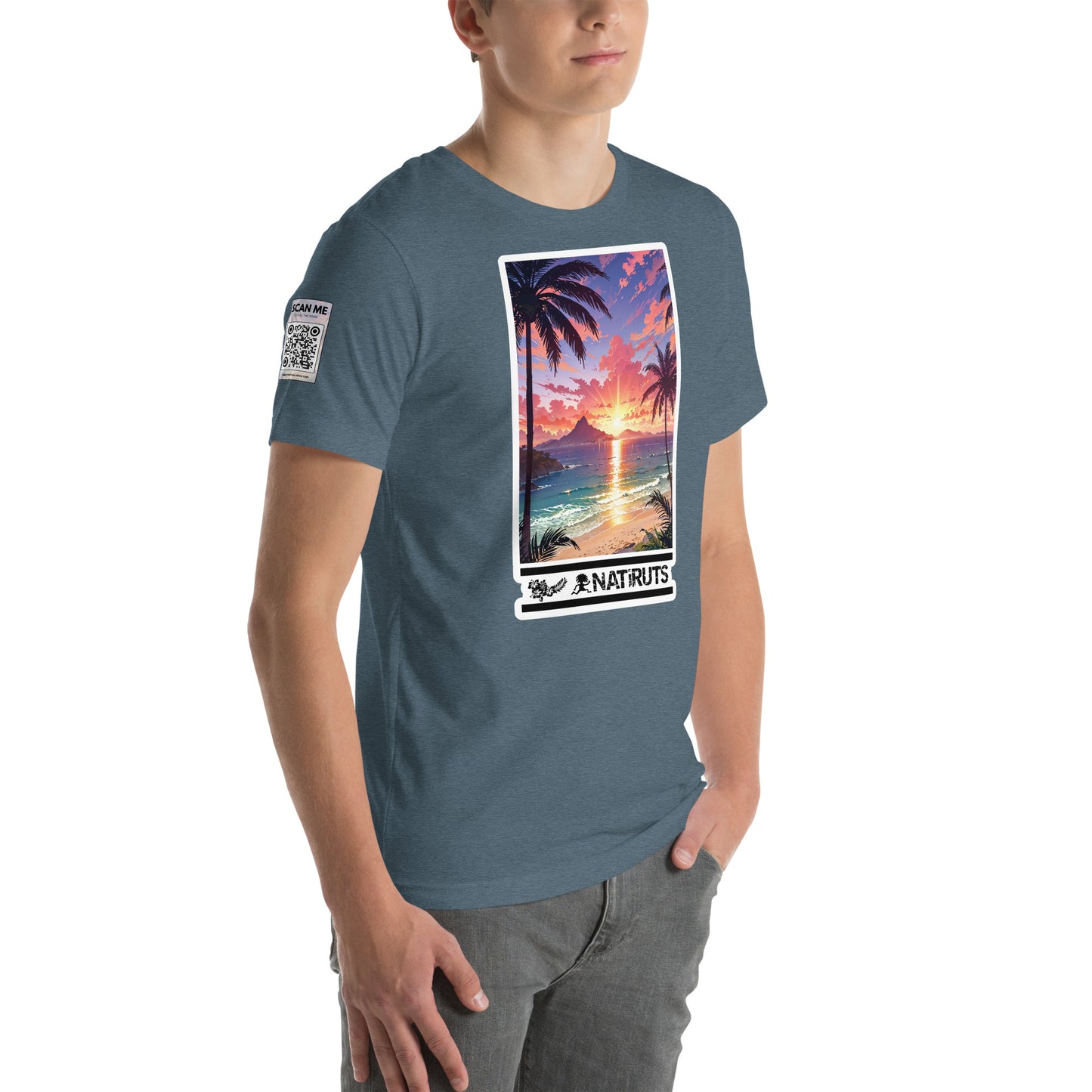 Playera DELUXE: "Quero ser feliz tambem" - Natiruts