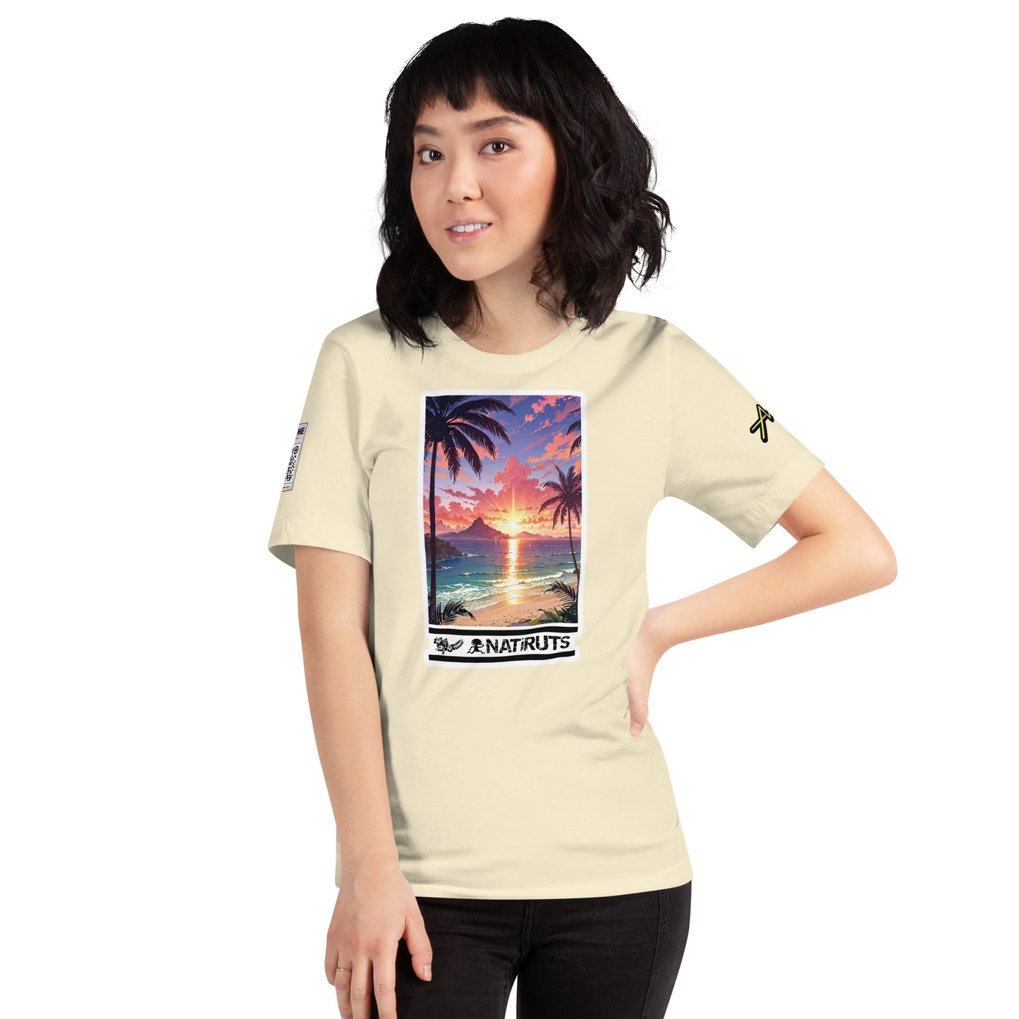 Playera DELUXE: "Quero ser feliz tambem" - Natiruts