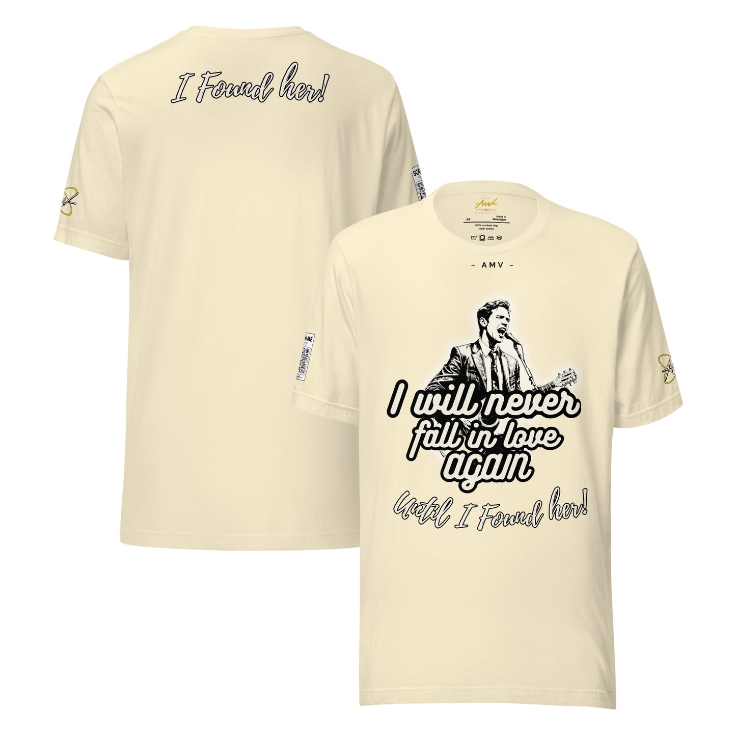 Playera Anacoreta's Luxe: "Until I Found You (él)" - Stephen Sanchez